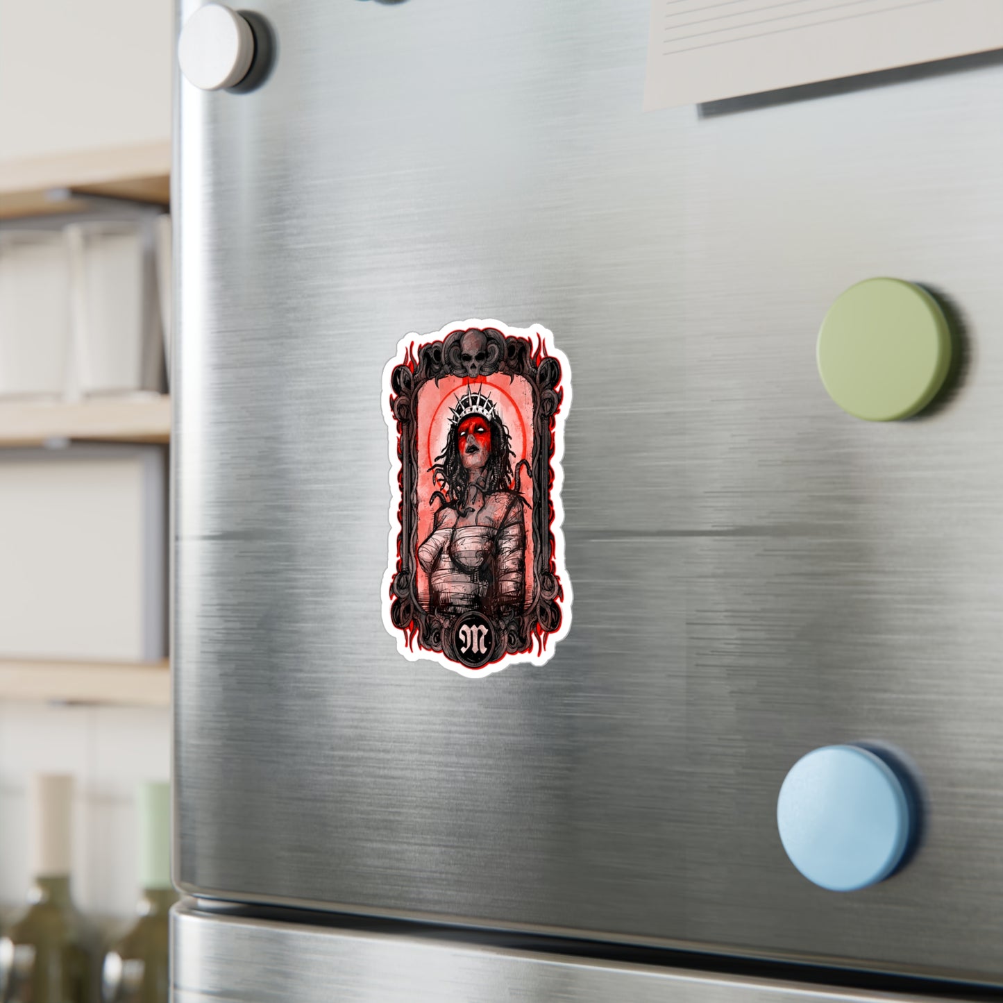 Queen Medusa Kiss-Cut Vinyl Decal