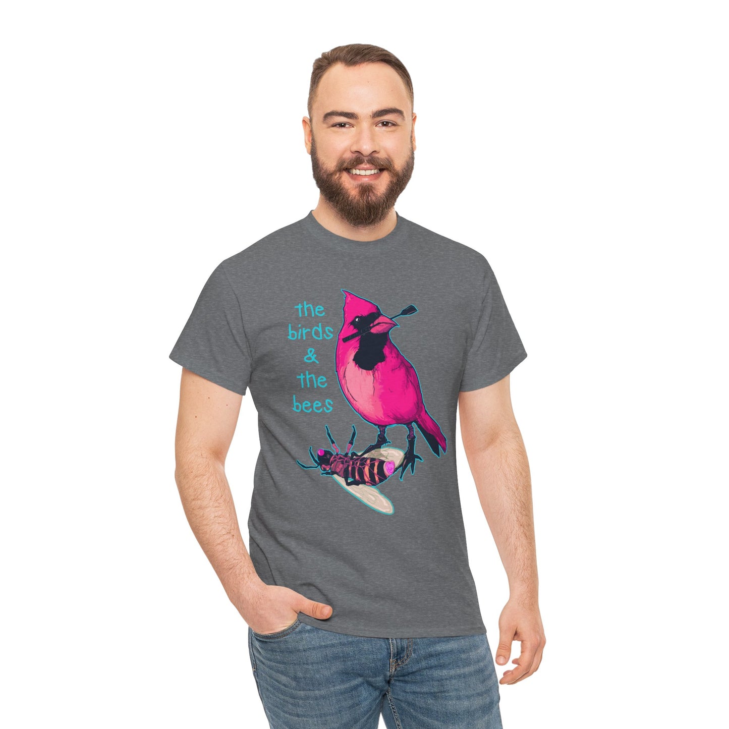 The Birds & The Bees Unisex Heavy Cotton Tee