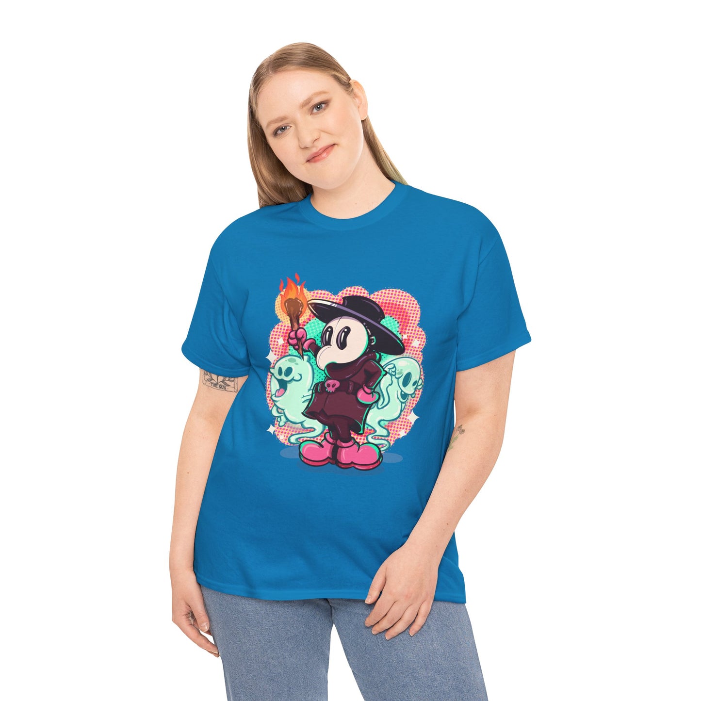 Rubber Hose Plague Doctor Unisex Heavy Cotton Tee