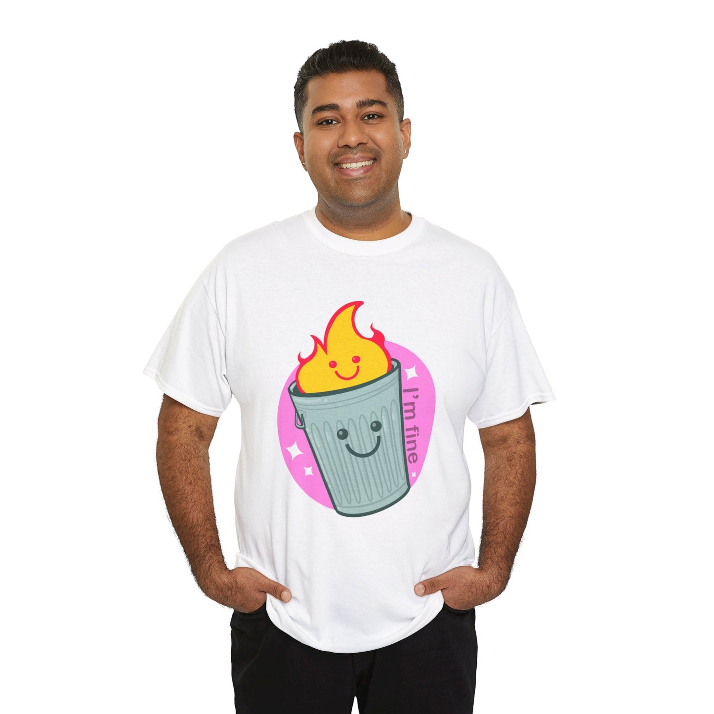 Trash Fire Unisex Heavy Cotton Tee