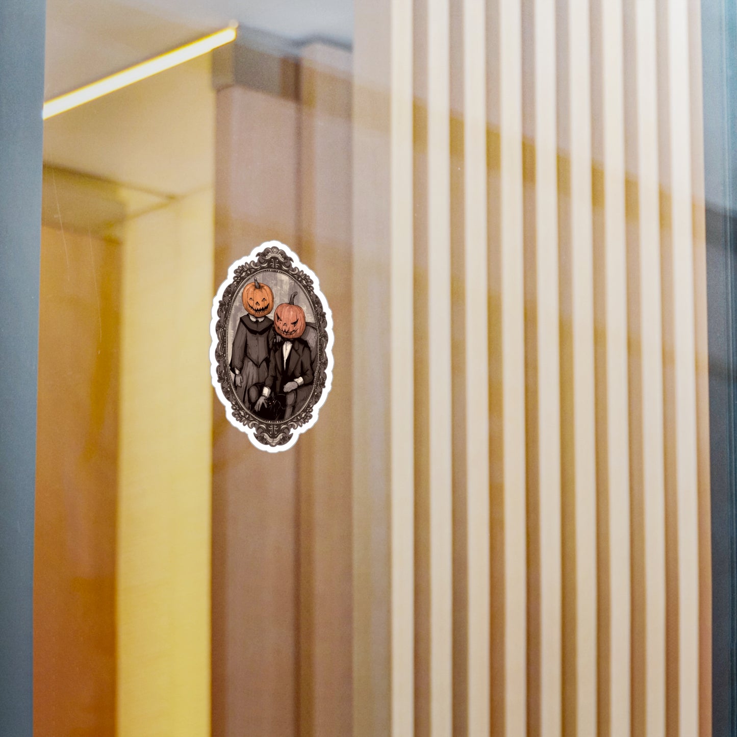 Victorian Halloween Kiss-Cut Vinyl Decal