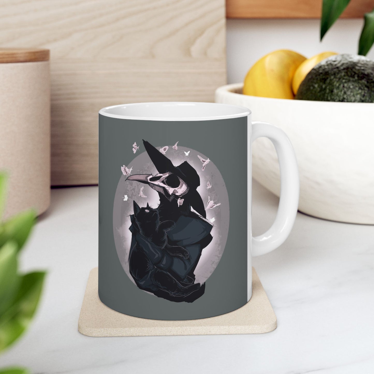 Nocturnal Ceramic Mug 11oz