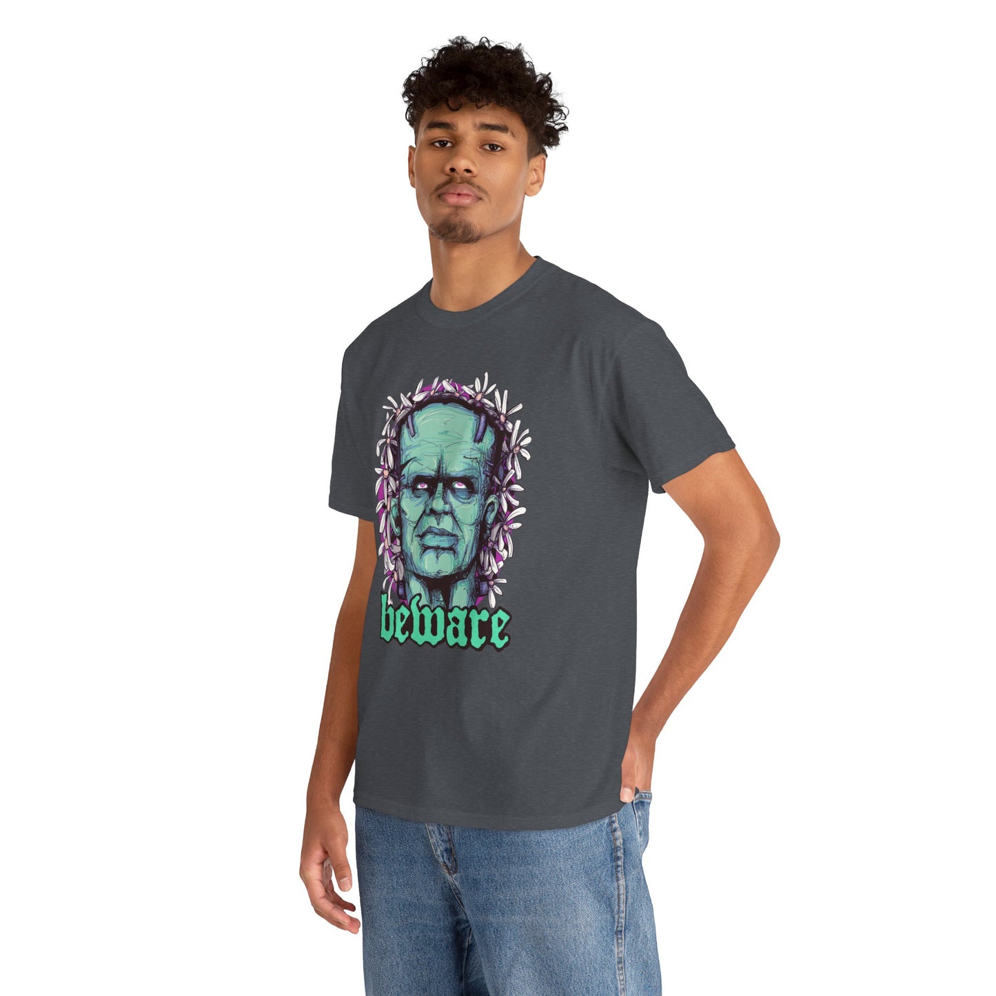 Beware Unisex Heavy Cotton Tee