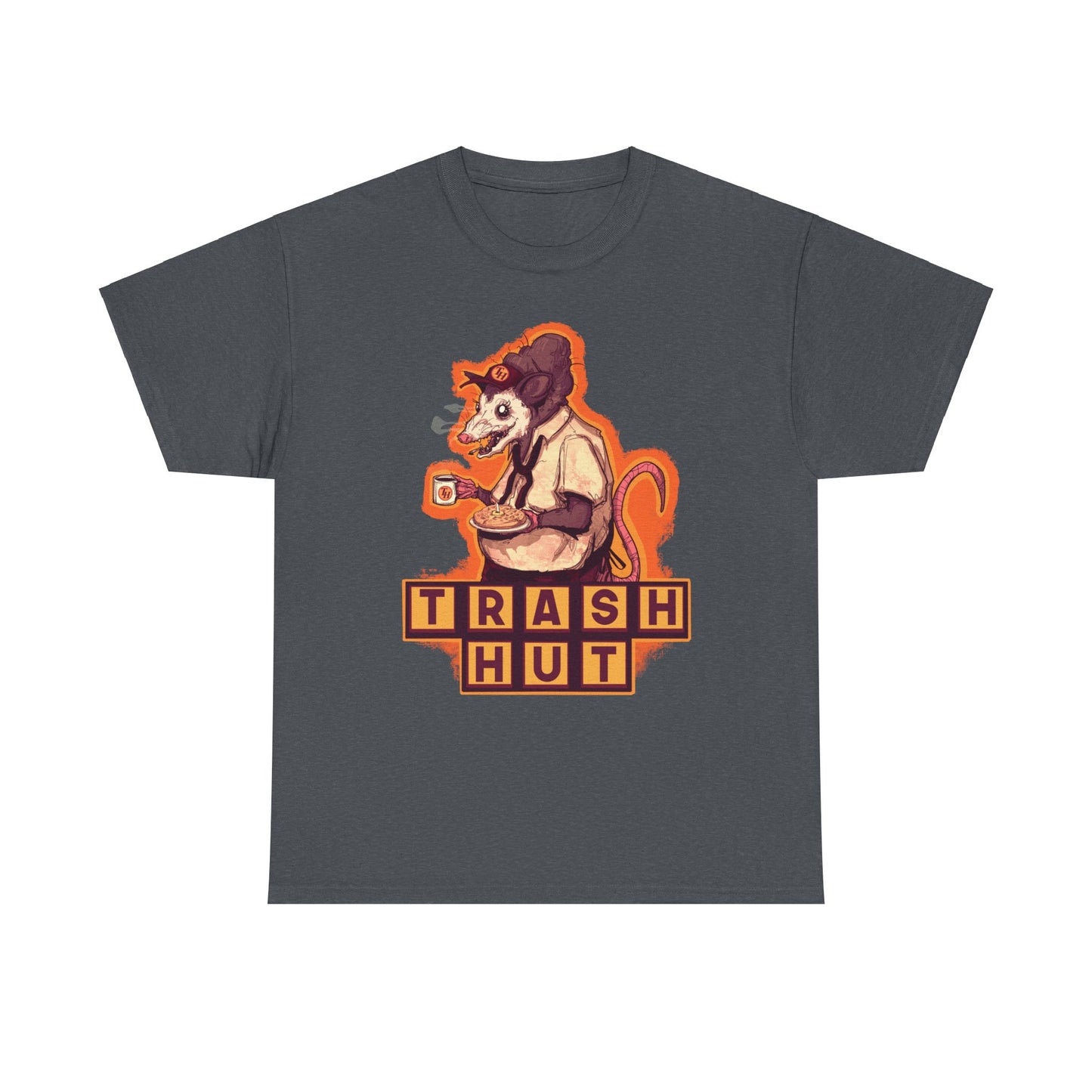 Trash Hut Unisex Heavy Cotton Tee