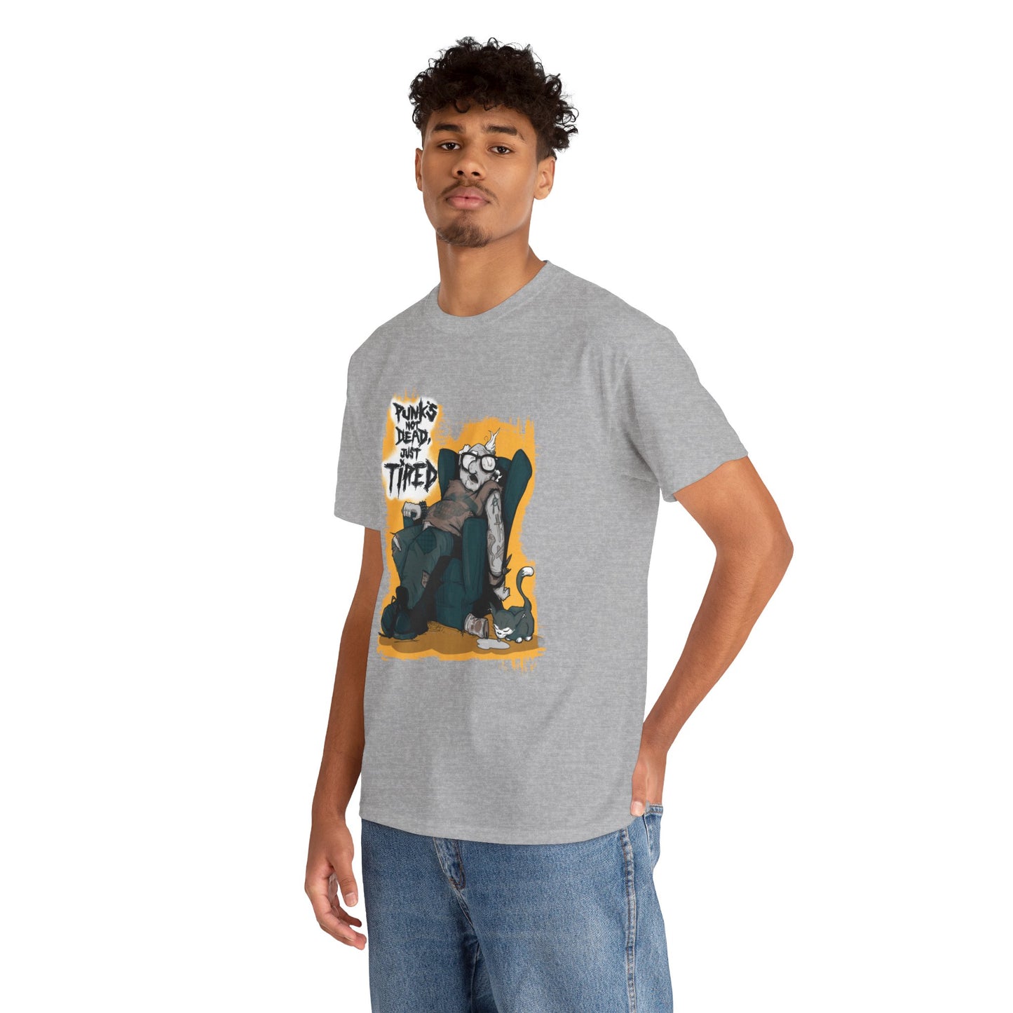 Old Punk Unisex Heavy Cotton Tee