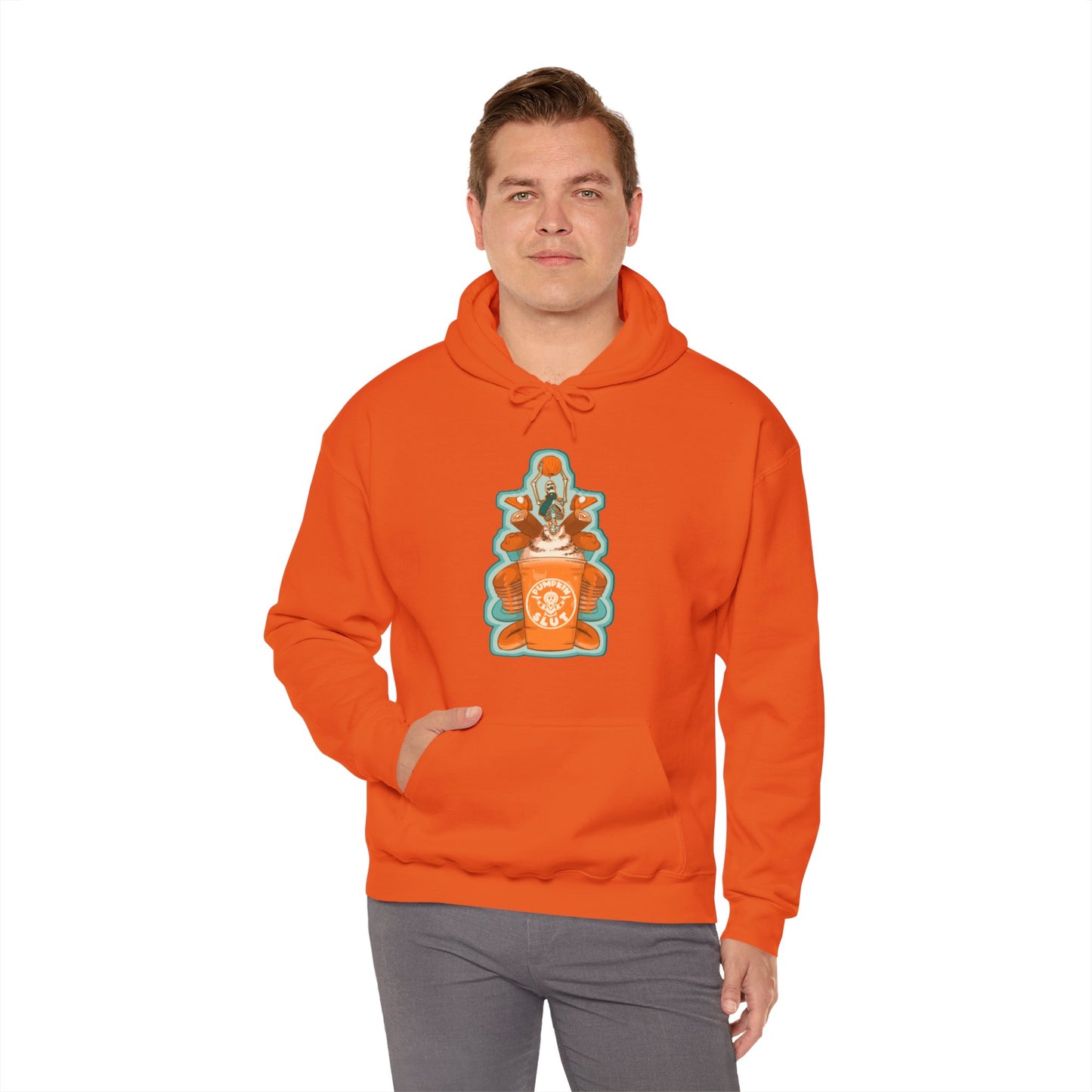 Pumpkin Slut Unisex Heavy Blend Hooded Sweatshirt