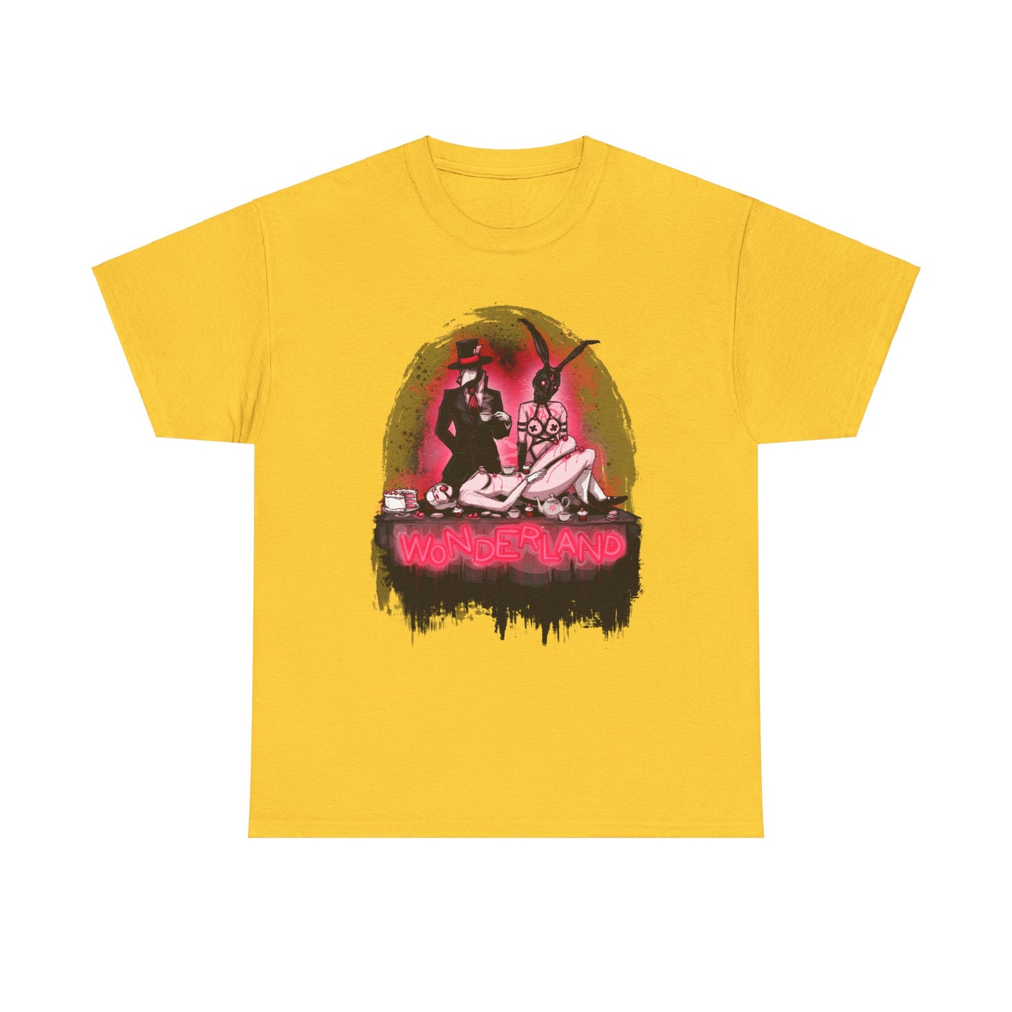Wonderland Unisex Heavy Cotton Tee