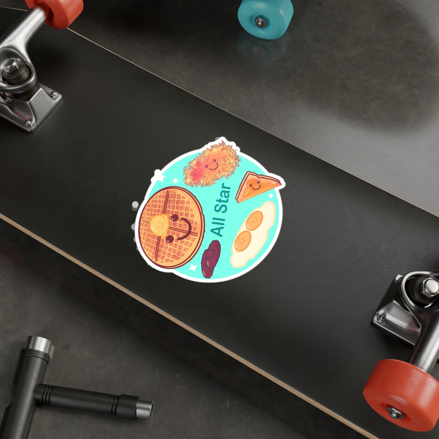 All Star Breakfast Kiss-Cut Vinyl Decal