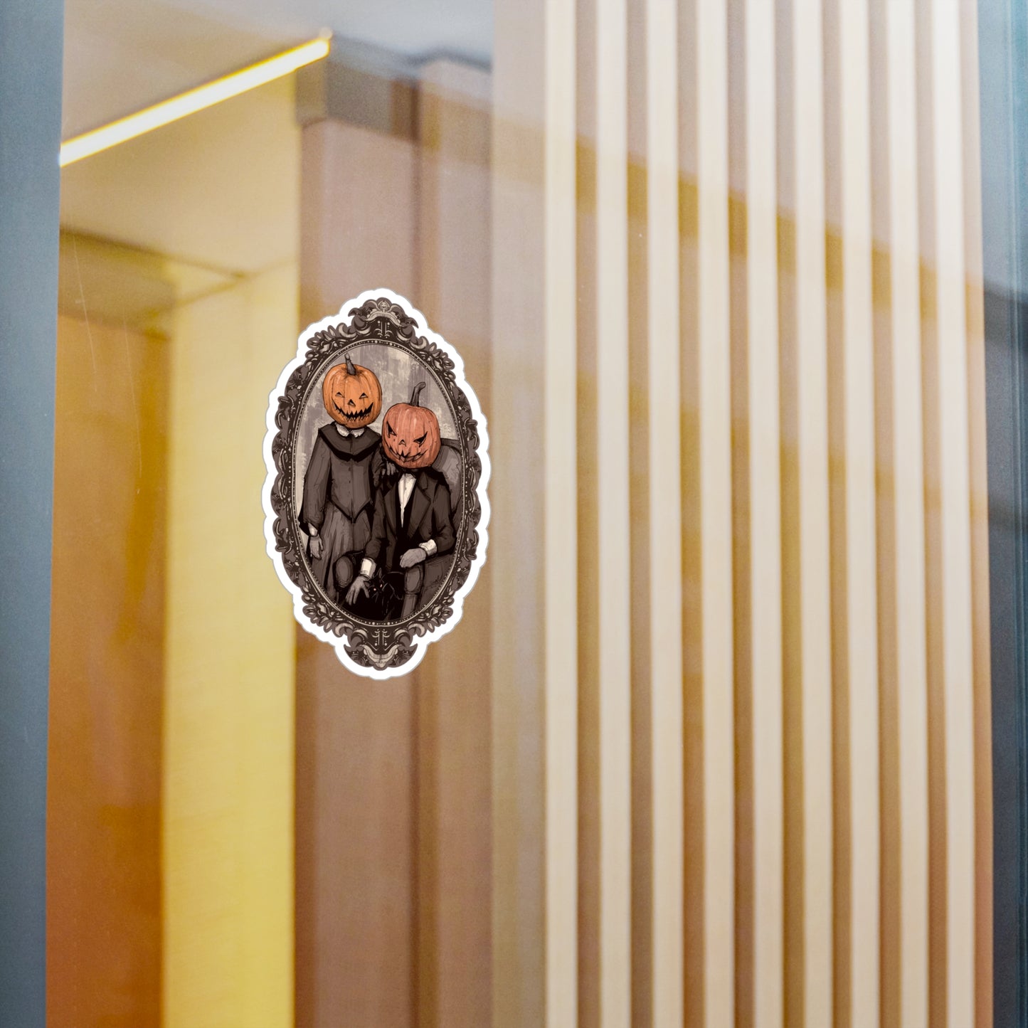 Victorian Halloween Kiss-Cut Vinyl Decal