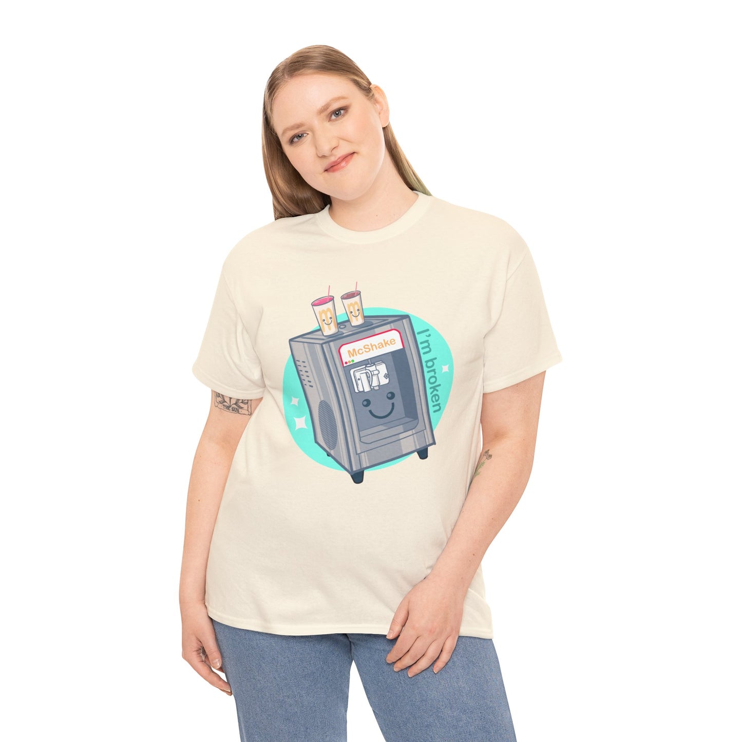 Shake Machine Unisex Heavy Cotton Tee