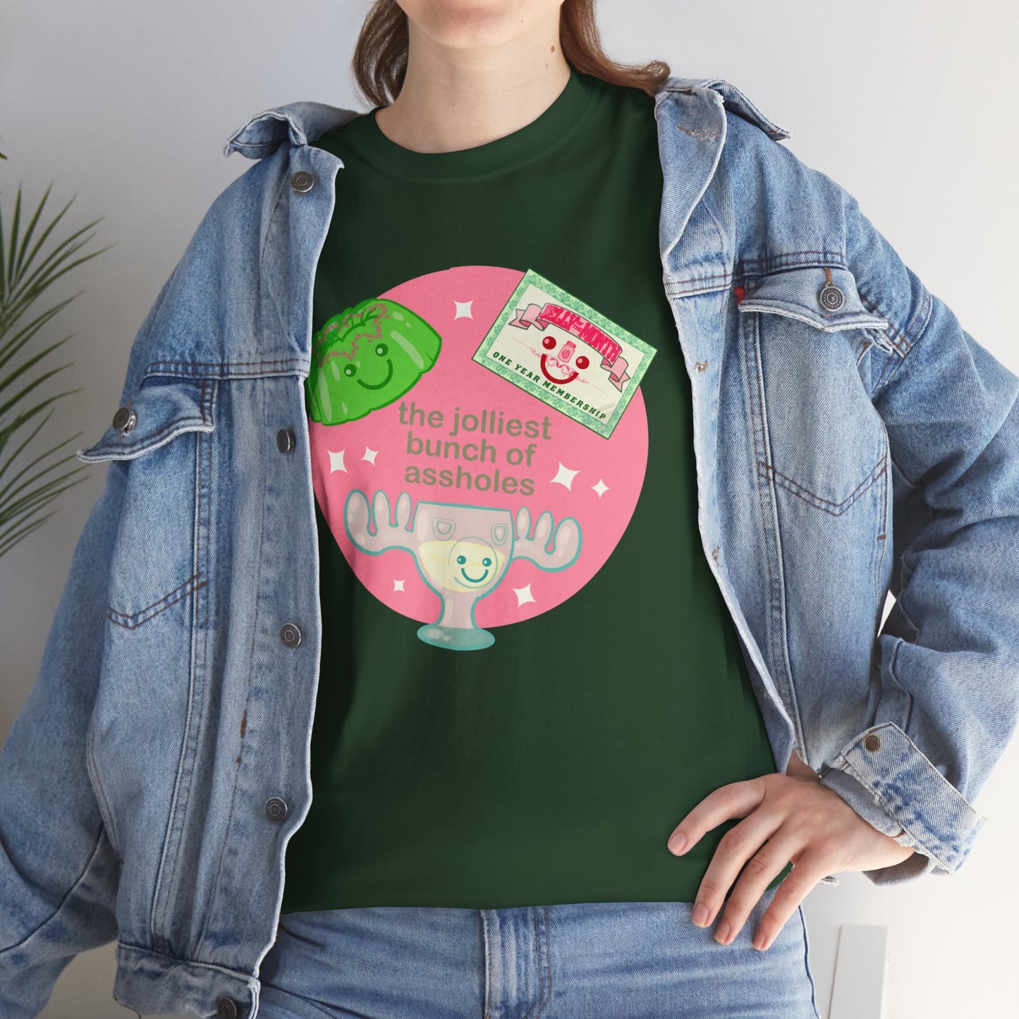 The Jolliest Bunch Of Assholes Unisex Heavy Cotton Tee