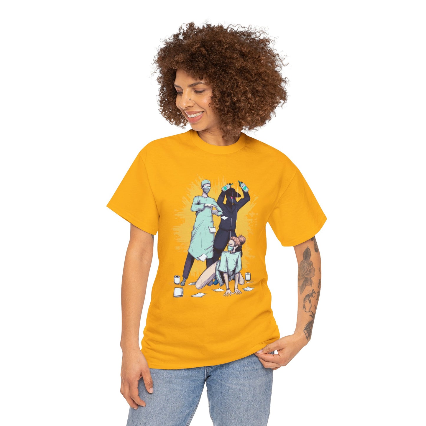 Sanitizer Unisex Heavy Cotton Tee