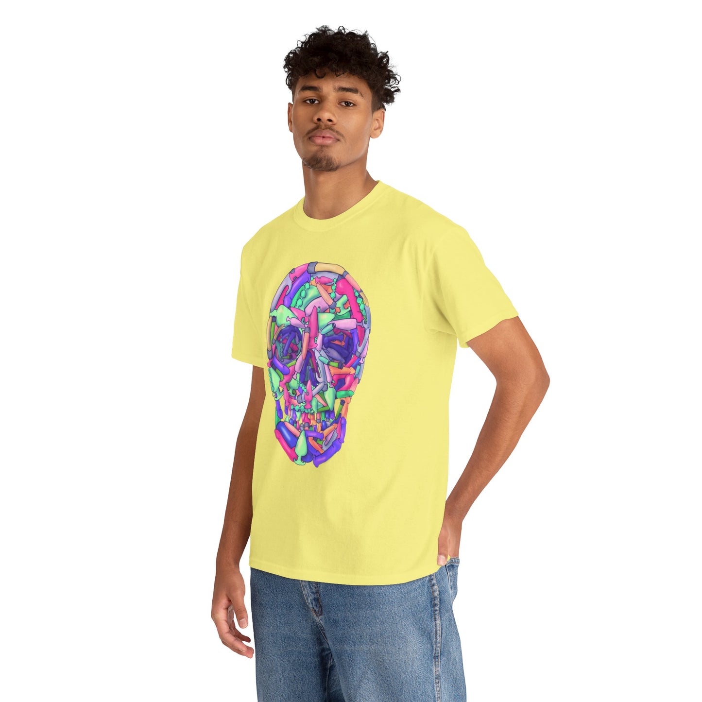 Sex Toy Skull Unisex Heavy Cotton Tee