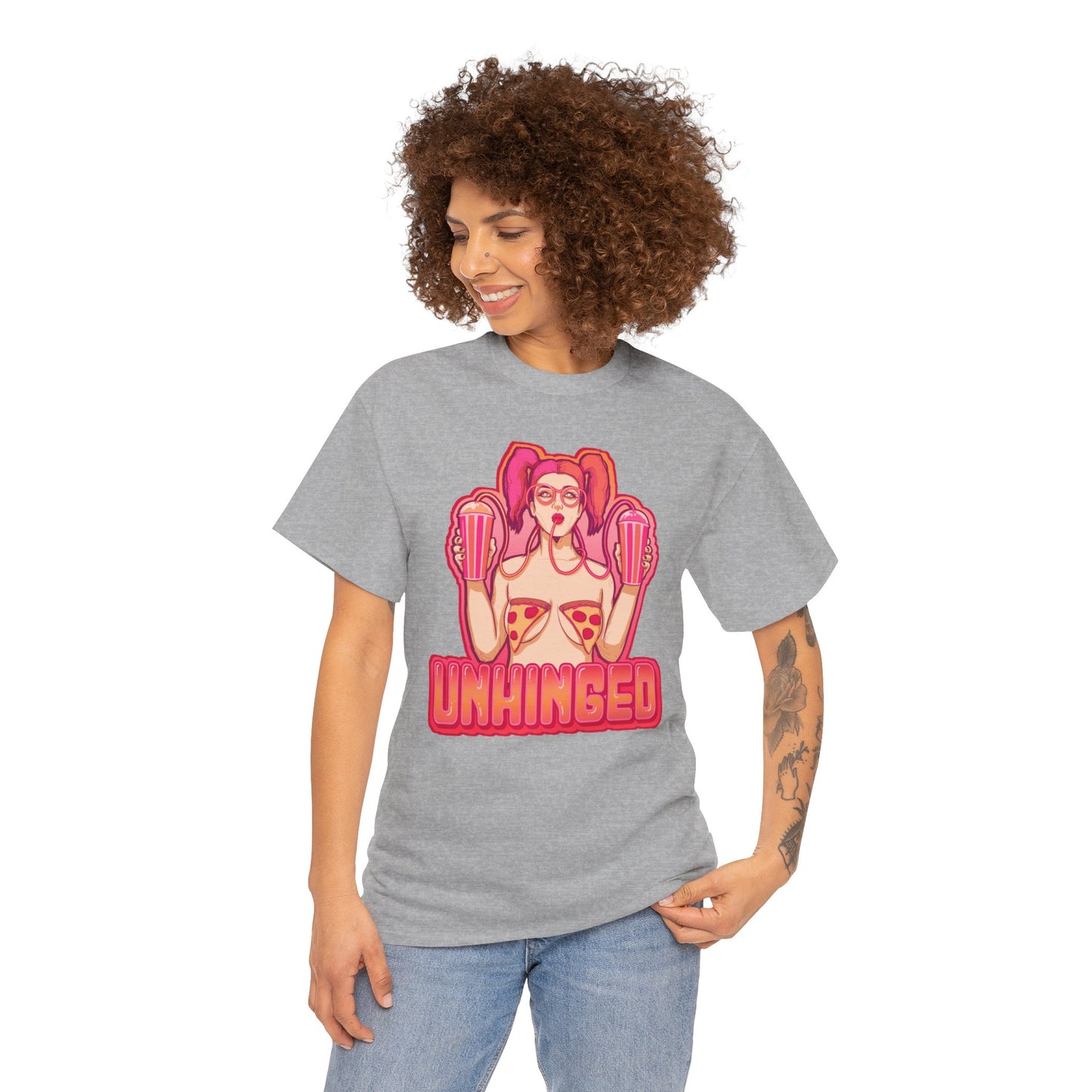 Unhinged Unisex Heavy Cotton Tee