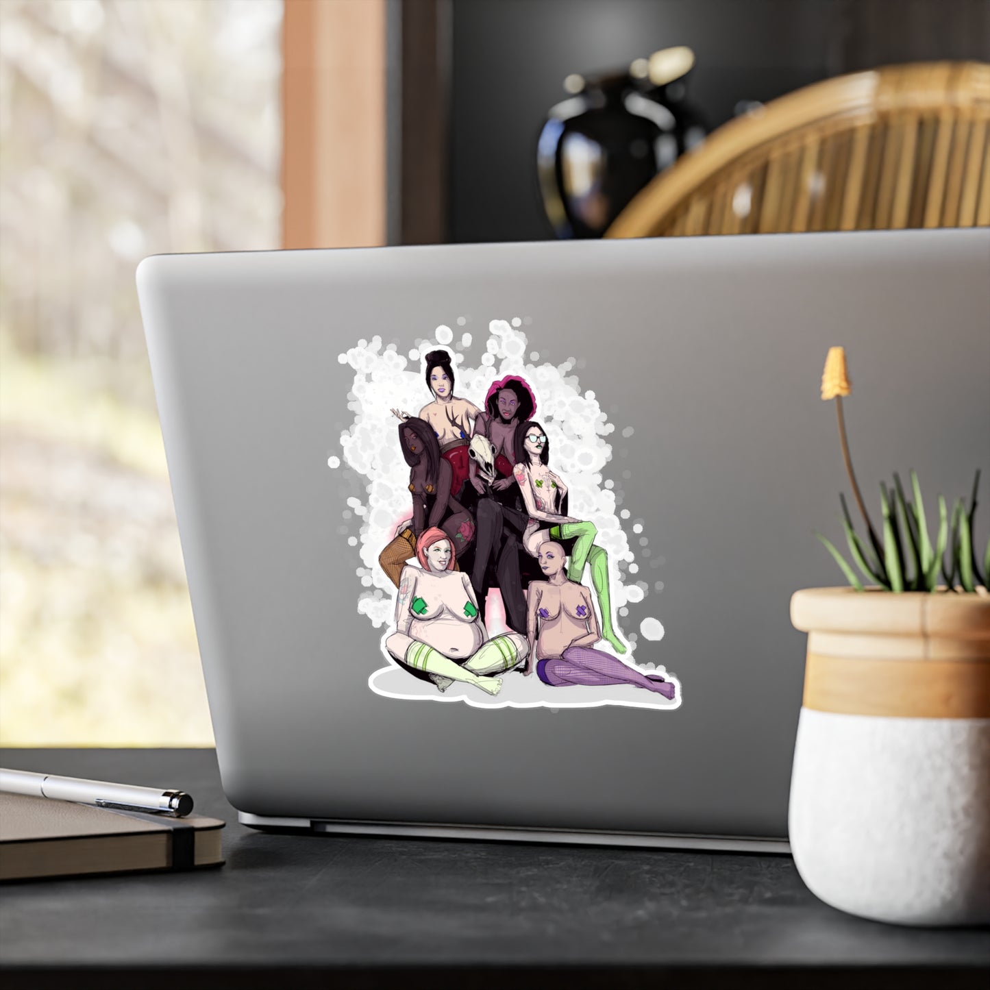 Deer Daddy Series 7: My Babies Kiss-Cut Vinyl Decal