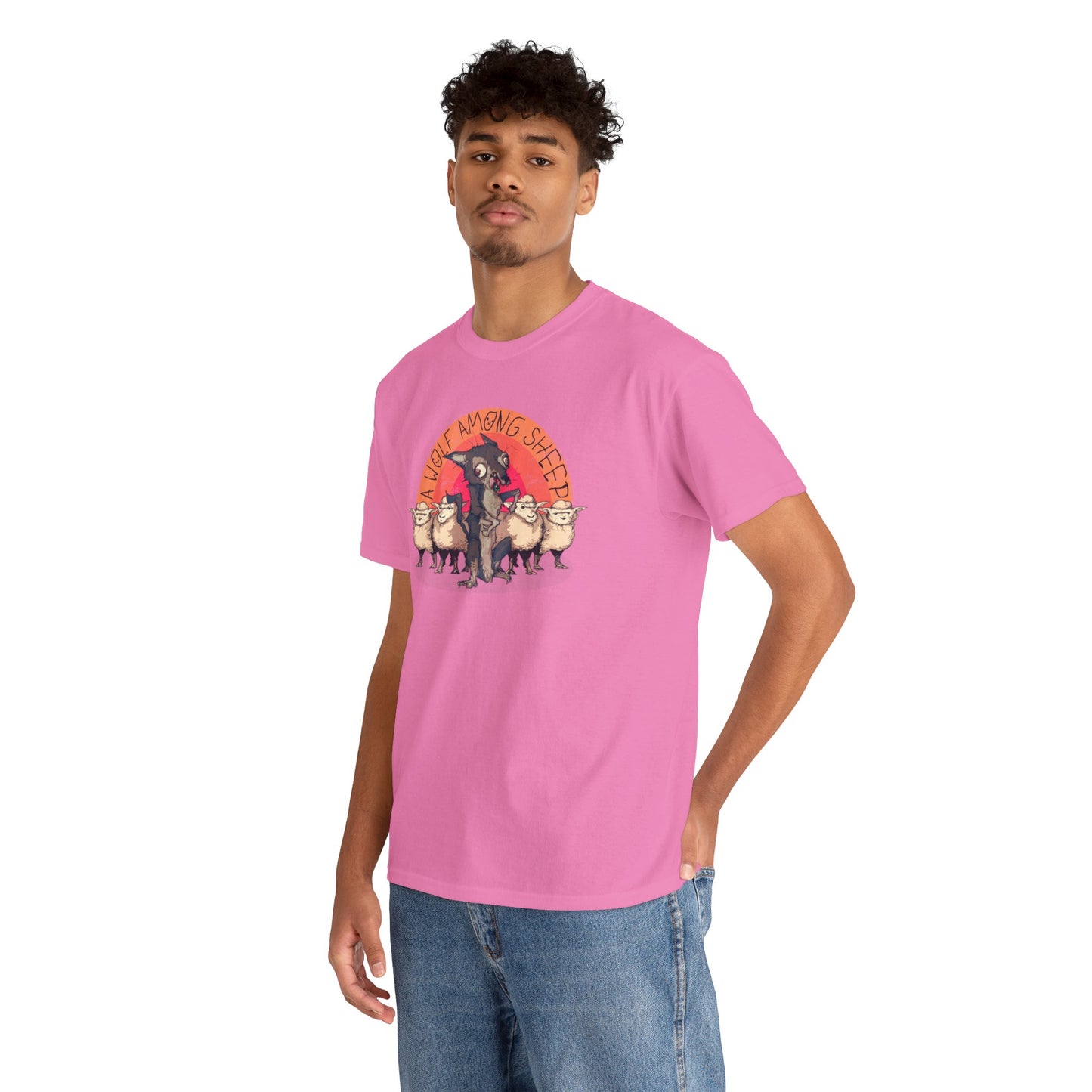 A Wolf Among Sheep Unisex Heavy Cotton Tee
