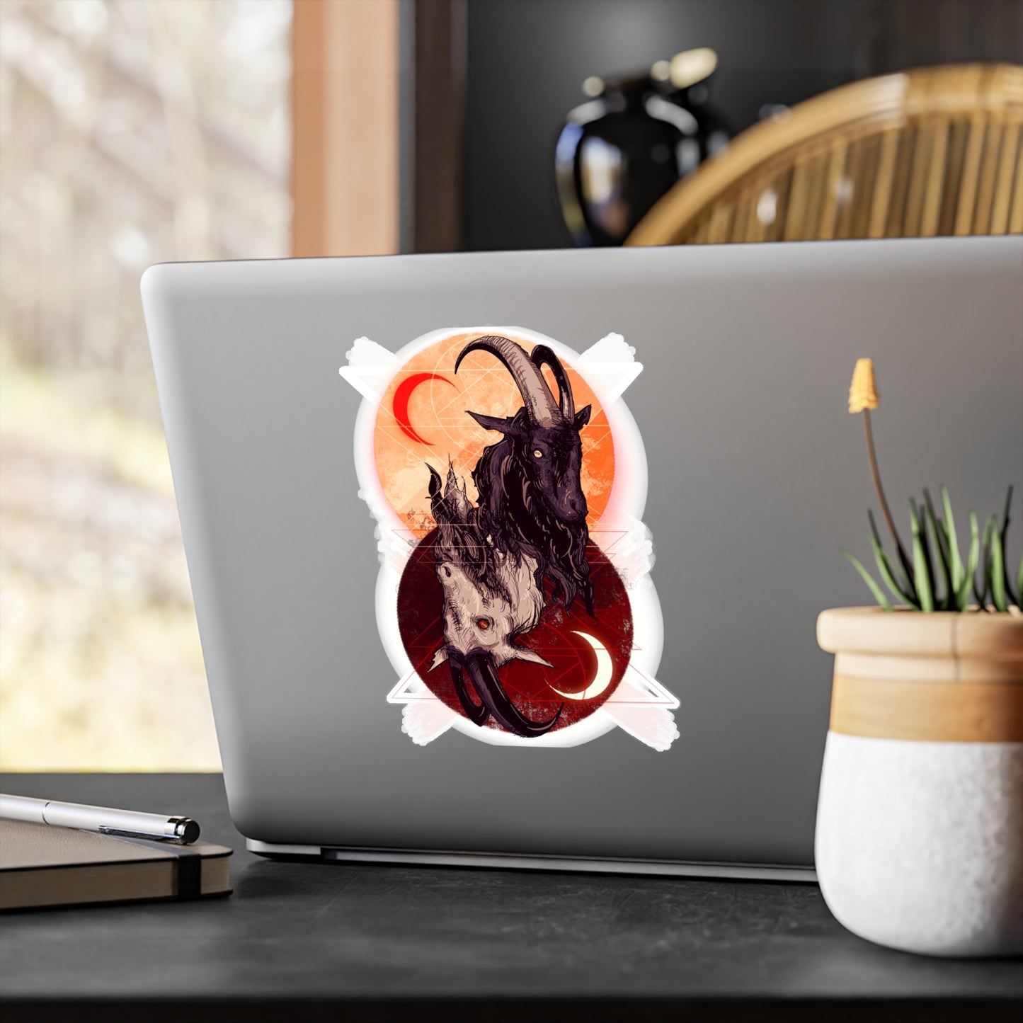 As Above So Below V Kiss-Cut Vinyl Decal