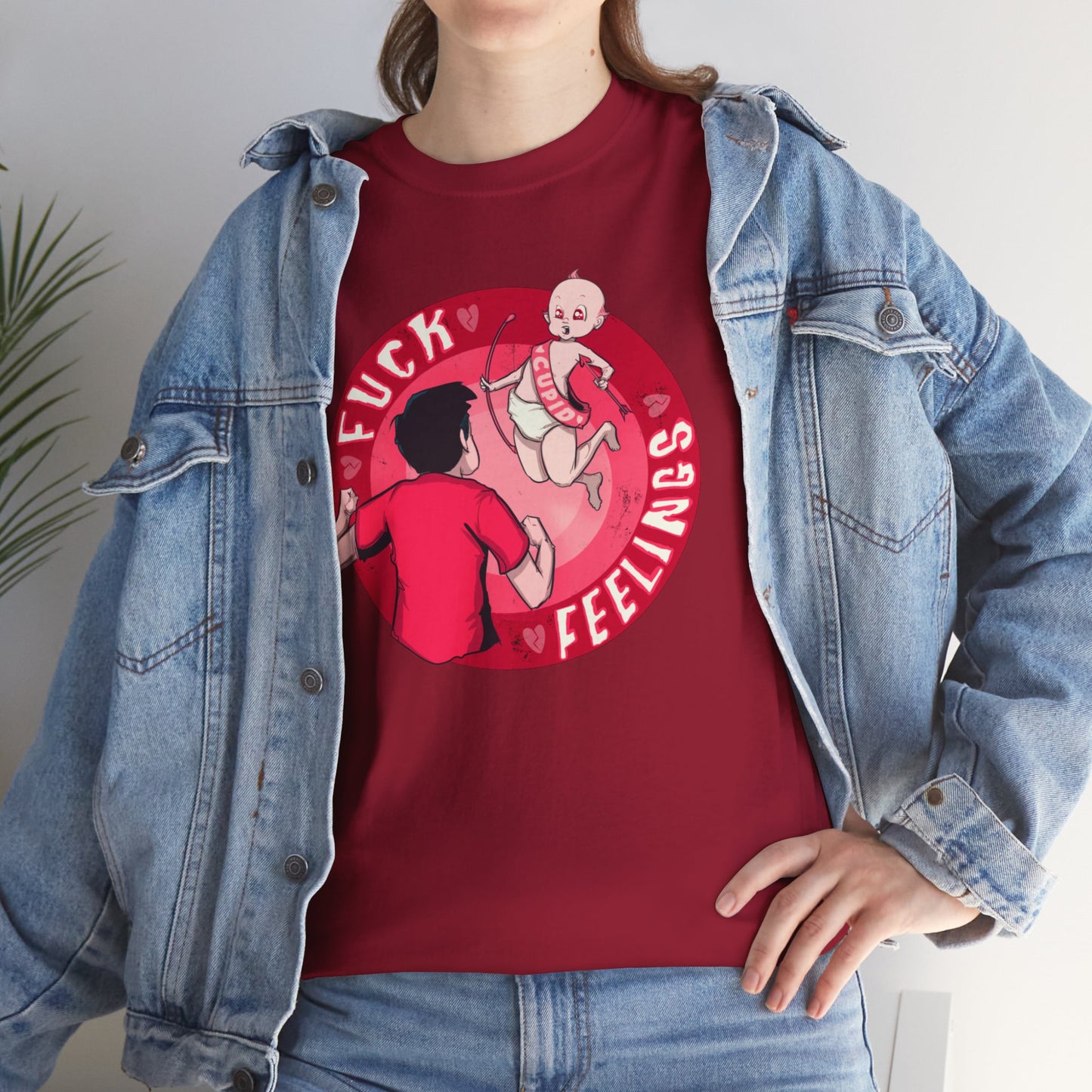 F Feelings Unisex Heavy Cotton Tee