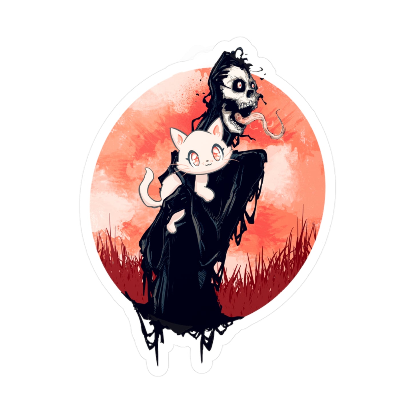 Cat Person Kiss-Cut Vinyl Decal