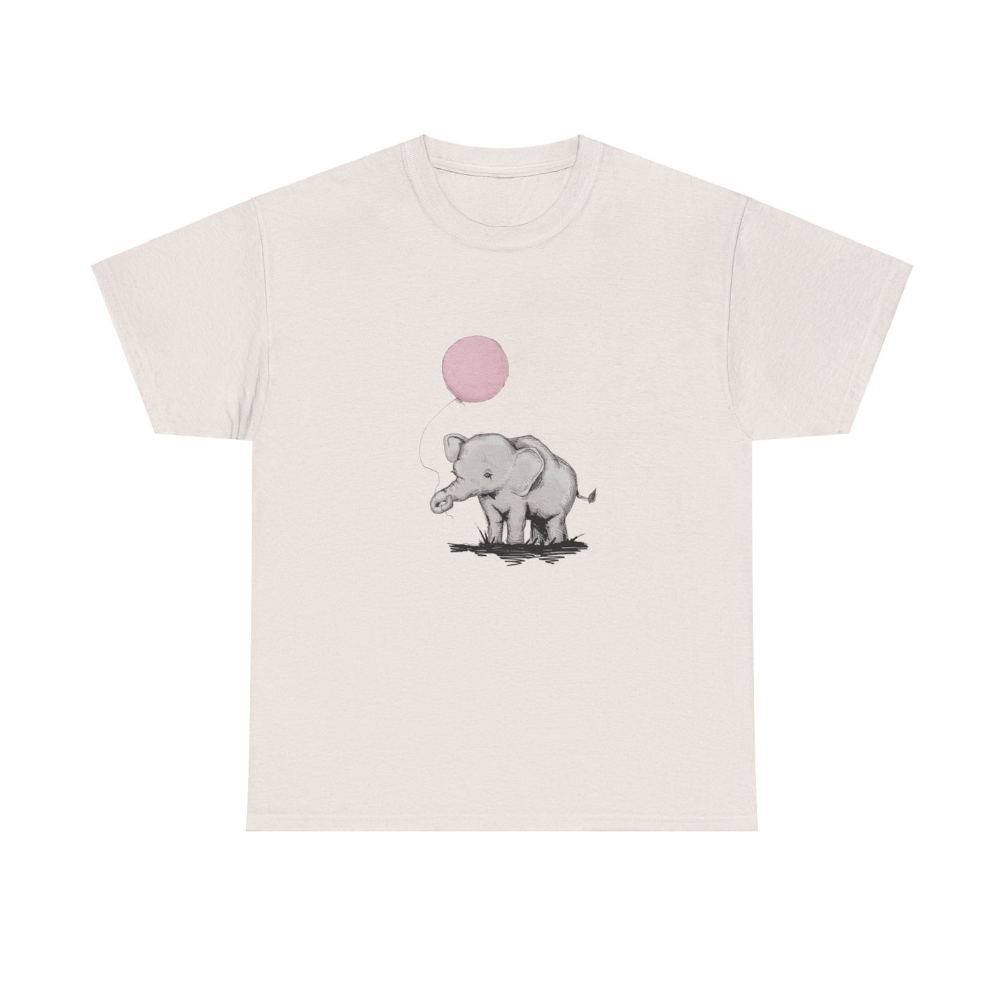 Baby Elephant Unisex Heavy Cotton Tee