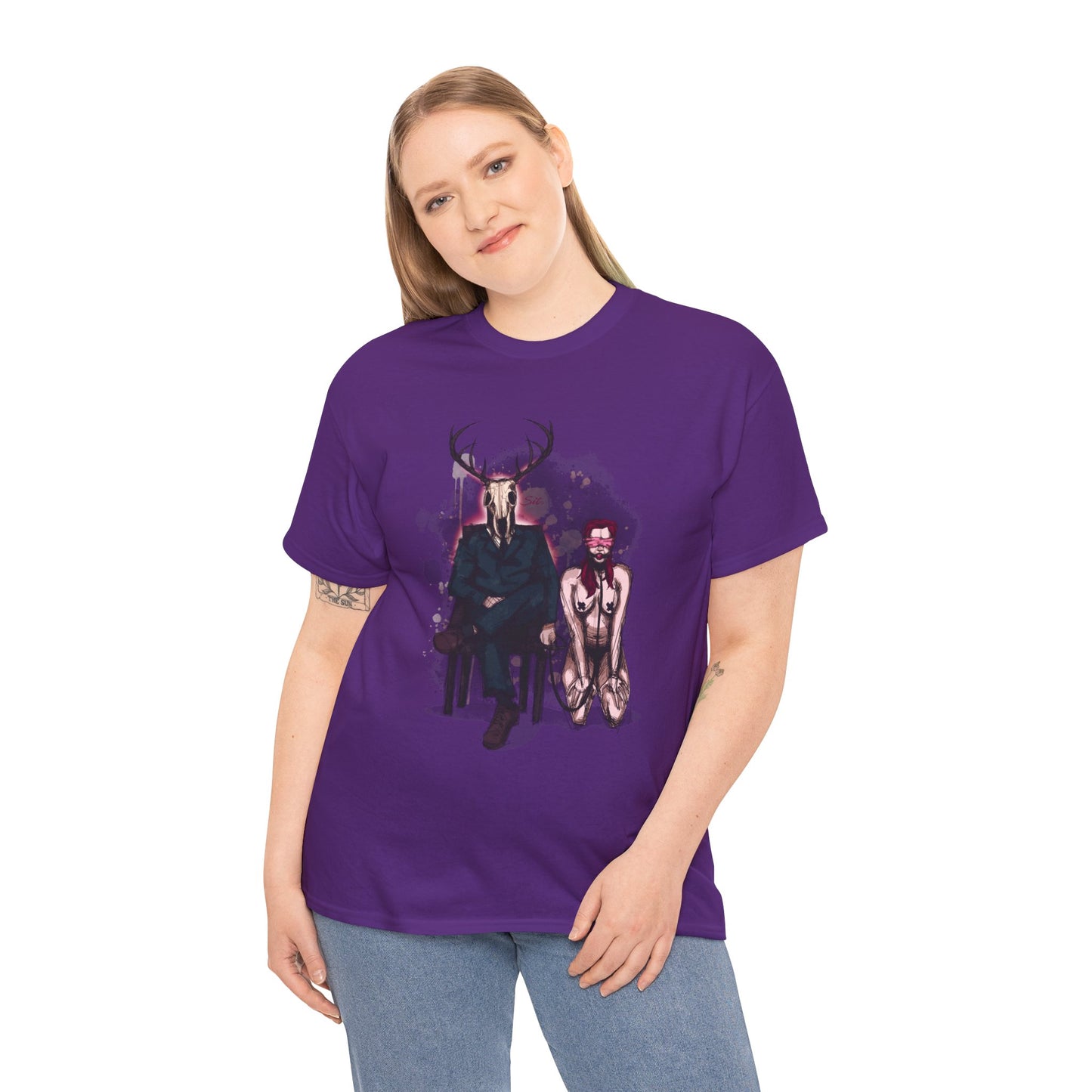 Deer Daddy Series 1: Sit Unisex Heavy Cotton Tee