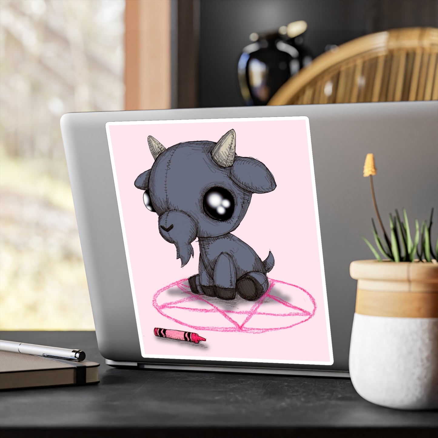 Goat Sacrifice Kiss-Cut Vinyl Decal