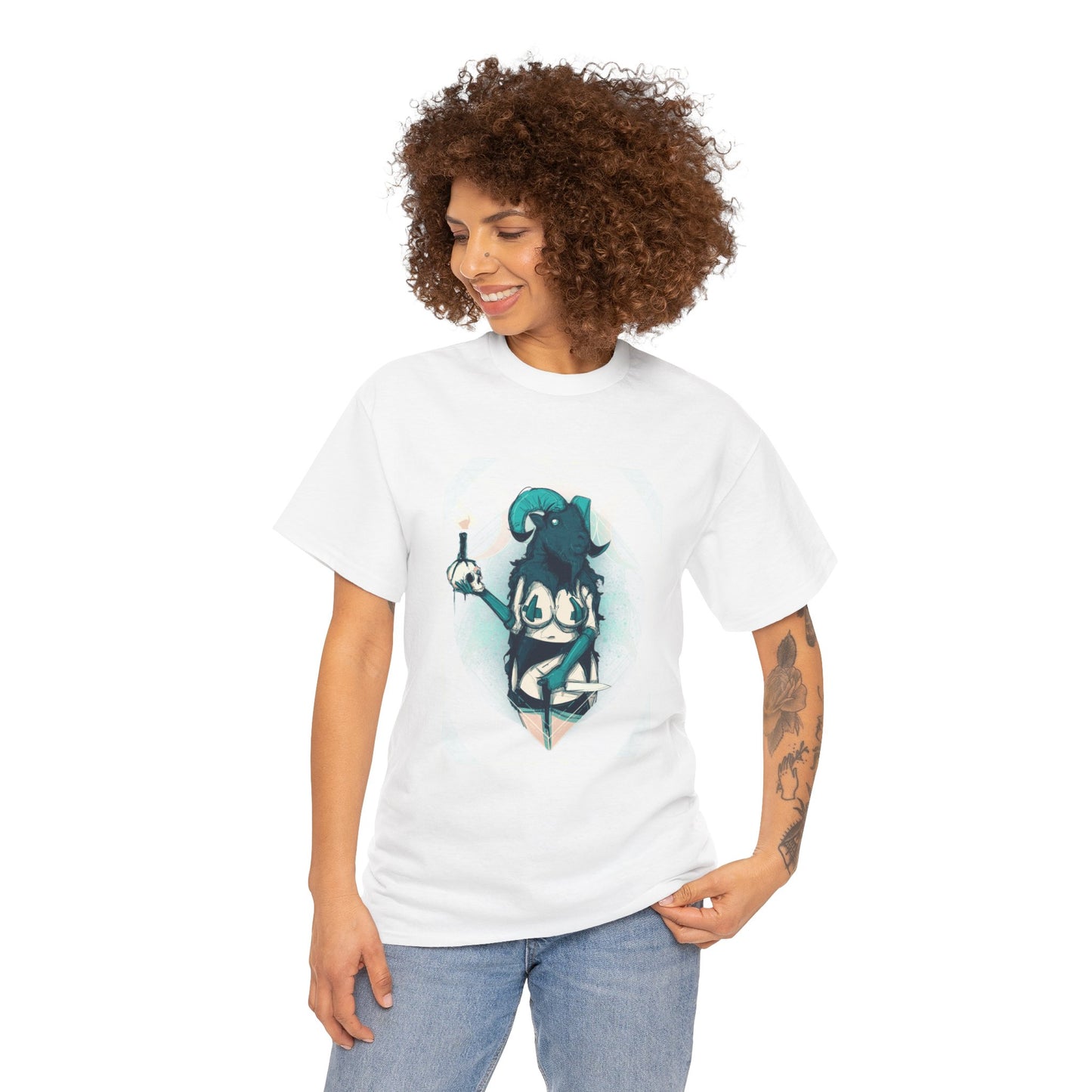 GOAT Unisex Heavy Cotton Tee