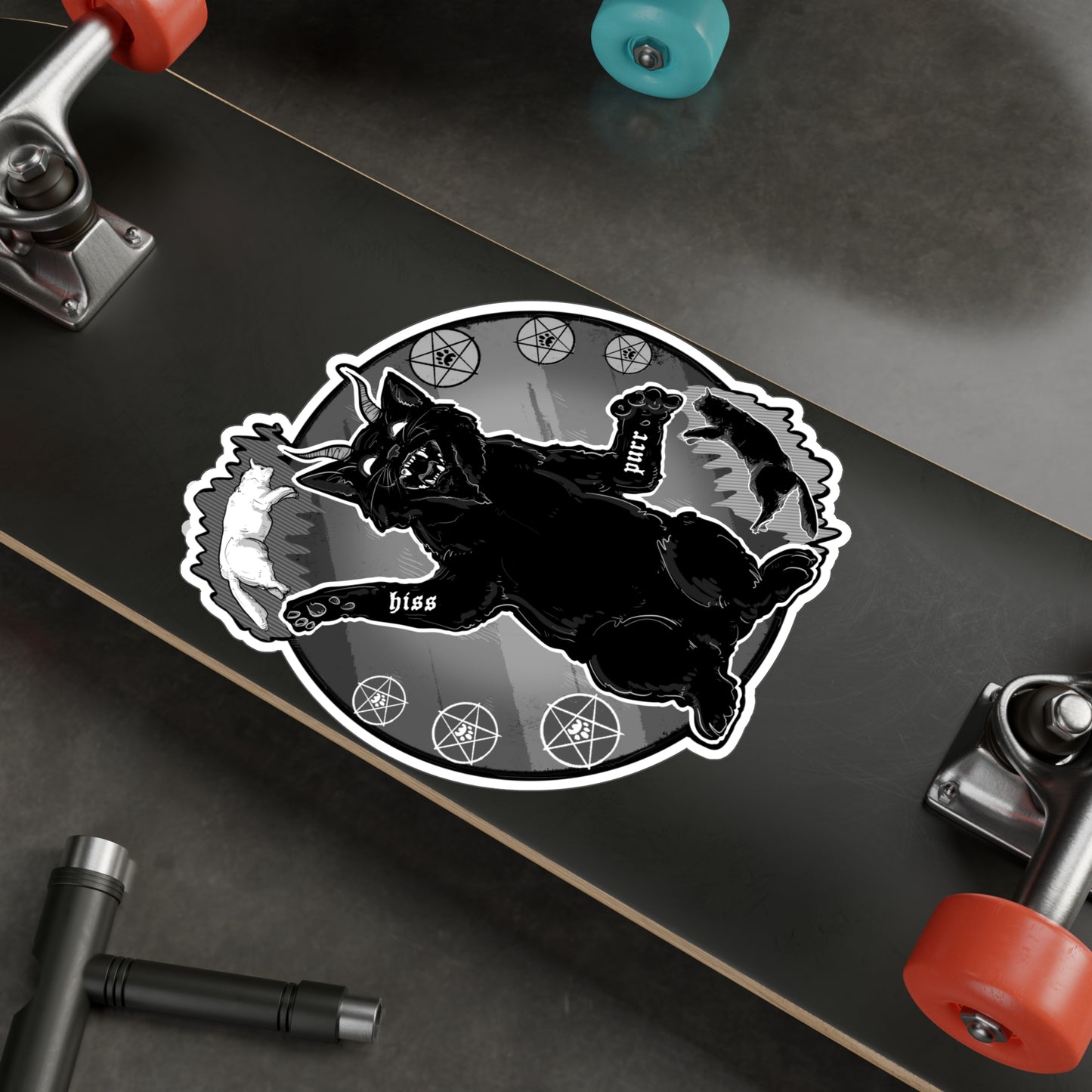 BaphoCat II Kiss-Cut Vinyl Decal