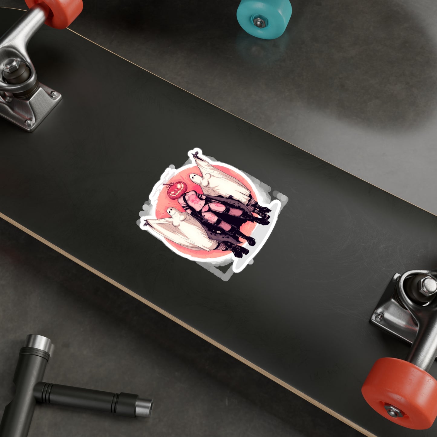 Return Of The Pumpkin Queen Kiss-Cut Vinyl Decal