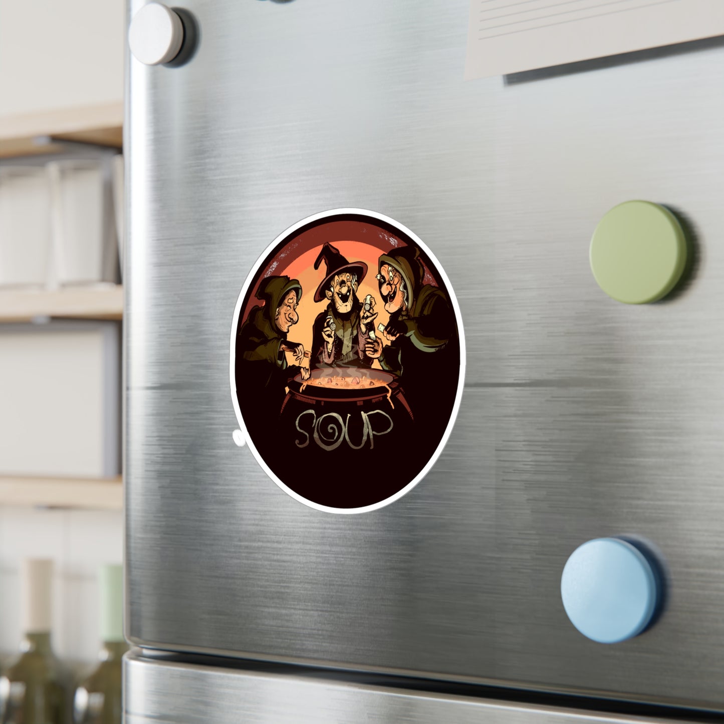 Soup Witches Kiss-Cut Vinyl Decal