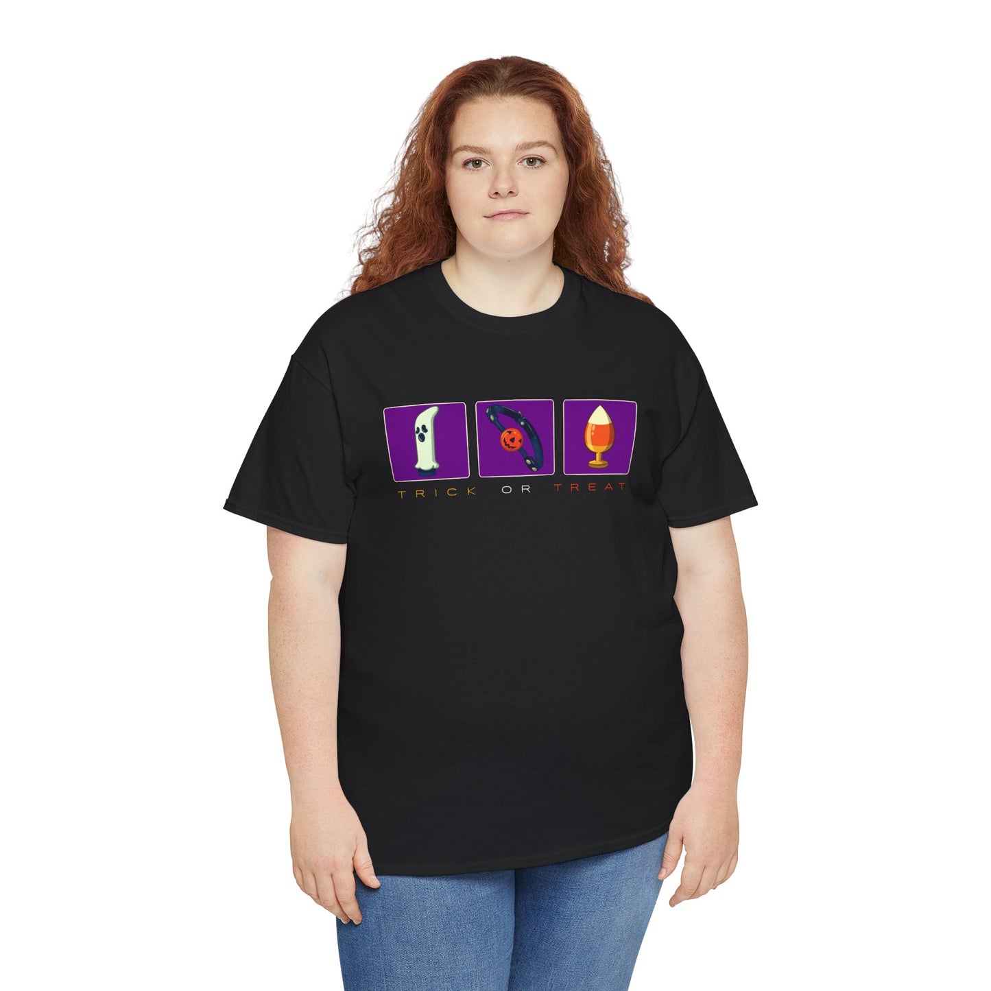 Halloween Toys Unisex Heavy Cotton Tee