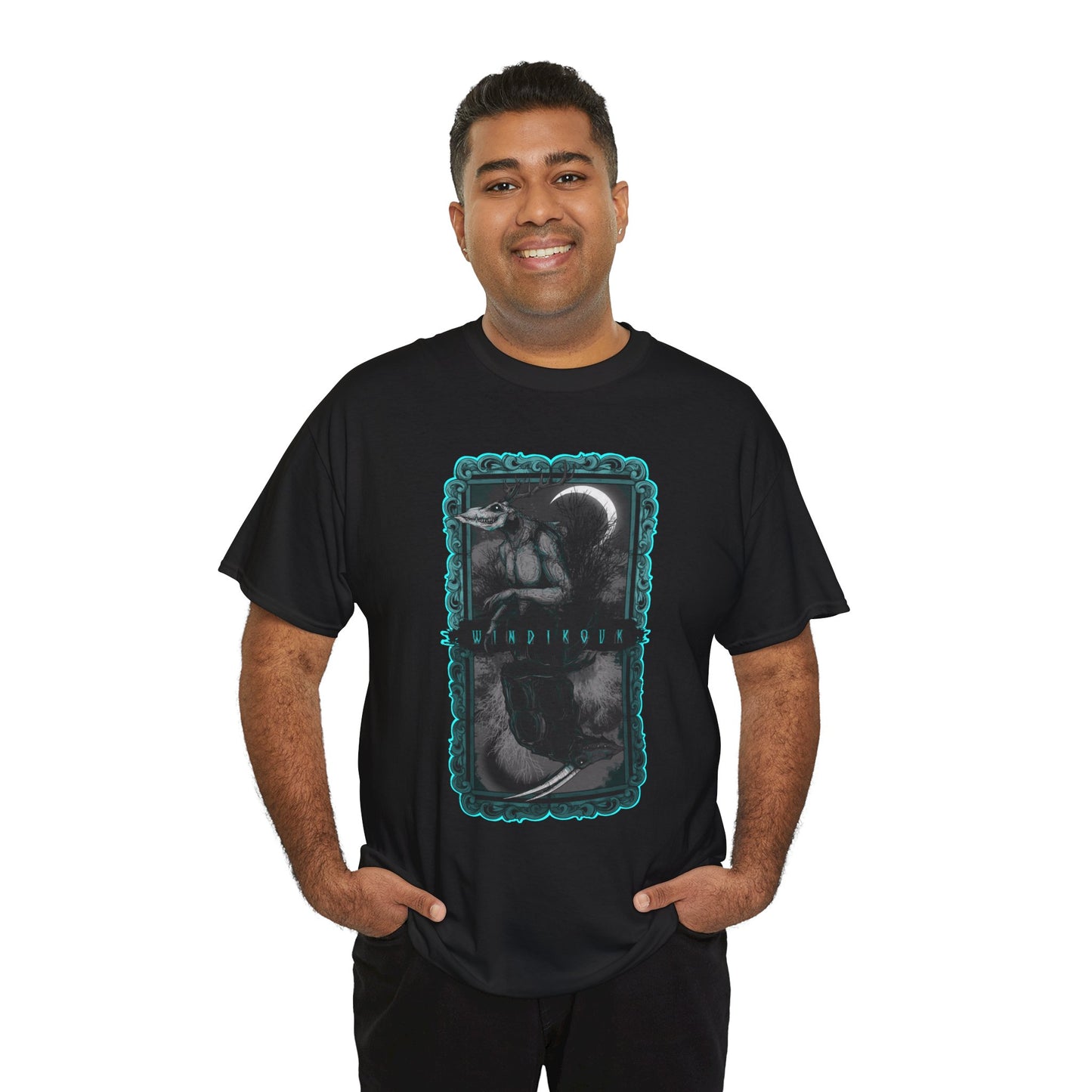As Above So Below Wendigo Unisex Heavy Cotton Tee
