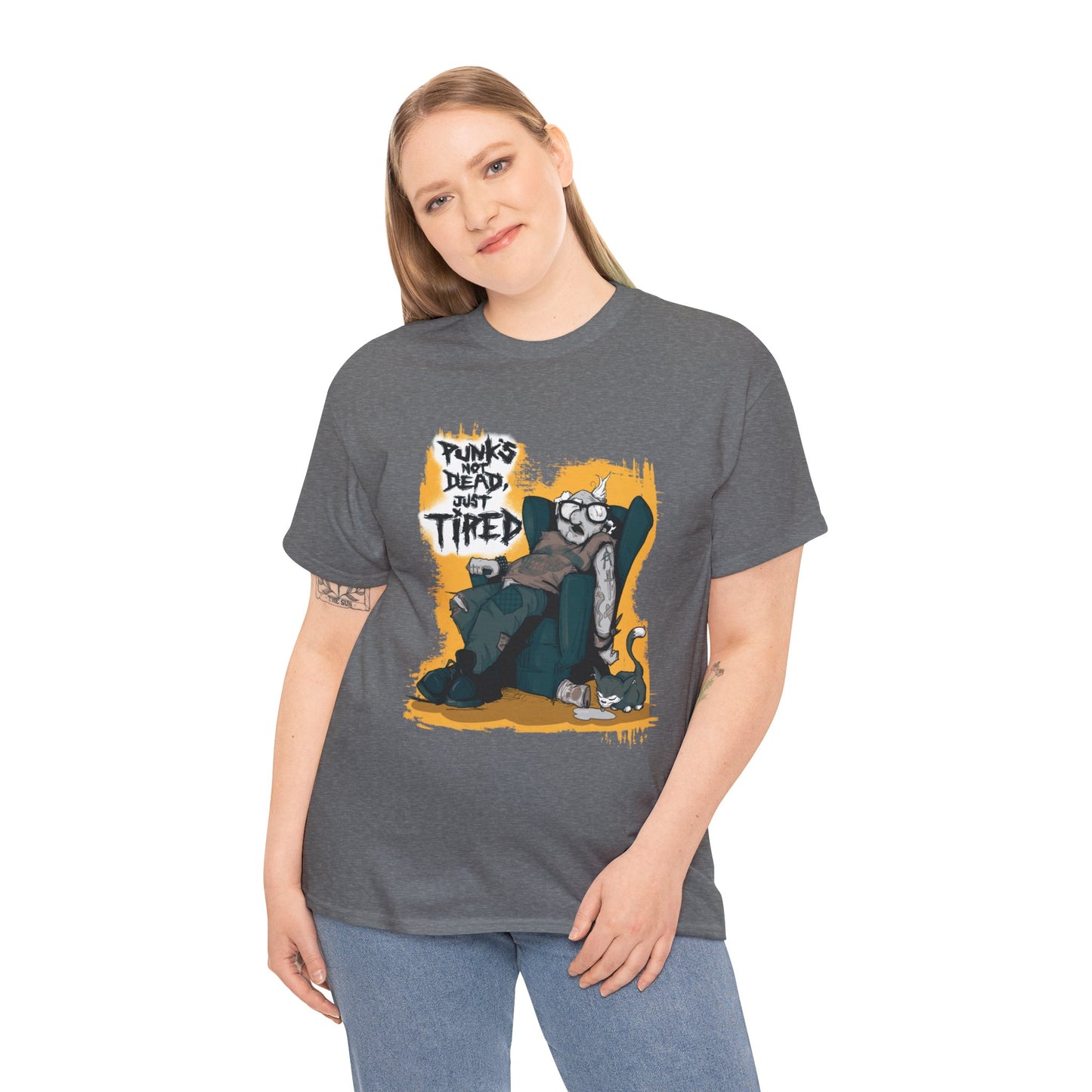 Old Punk Unisex Heavy Cotton Tee