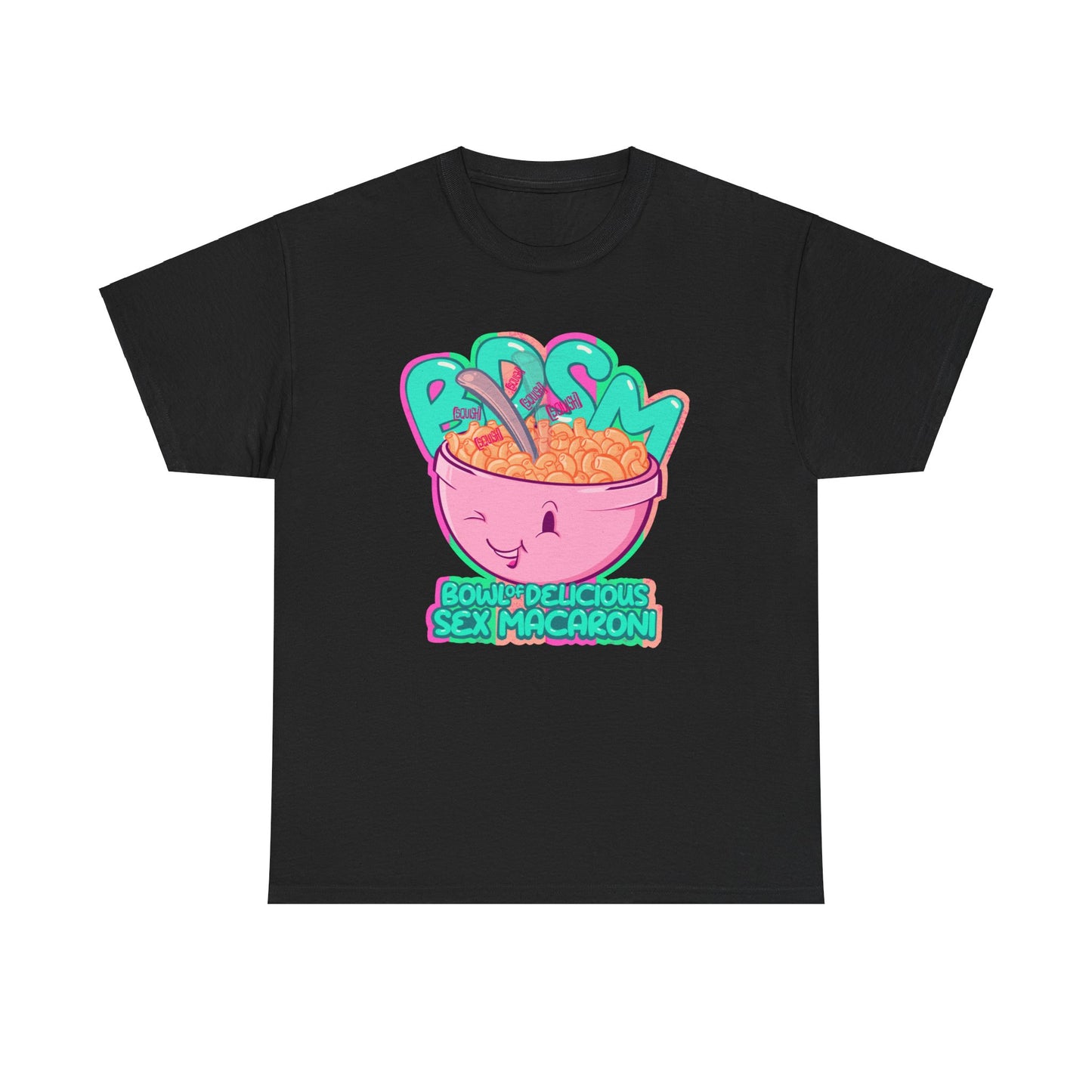 Bowl of Delicious Sex Macaroni Unisex Heavy Cotton Tee