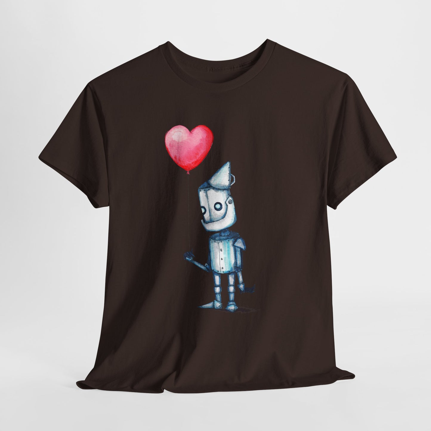 Tinman Gets A Heart Unisex Heavy Cotton Tee
