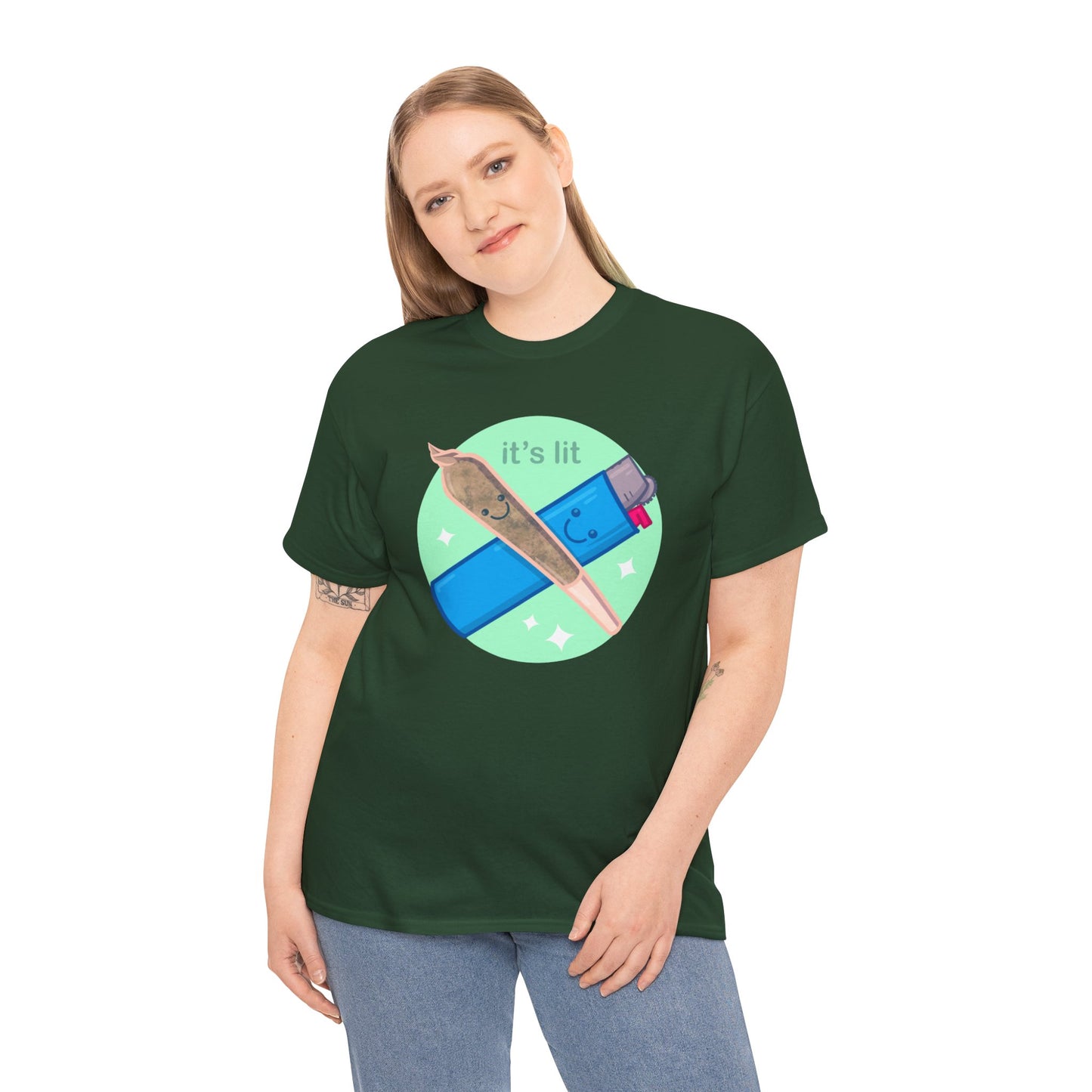 It's Lit Unisex Heavy Cotton Tee