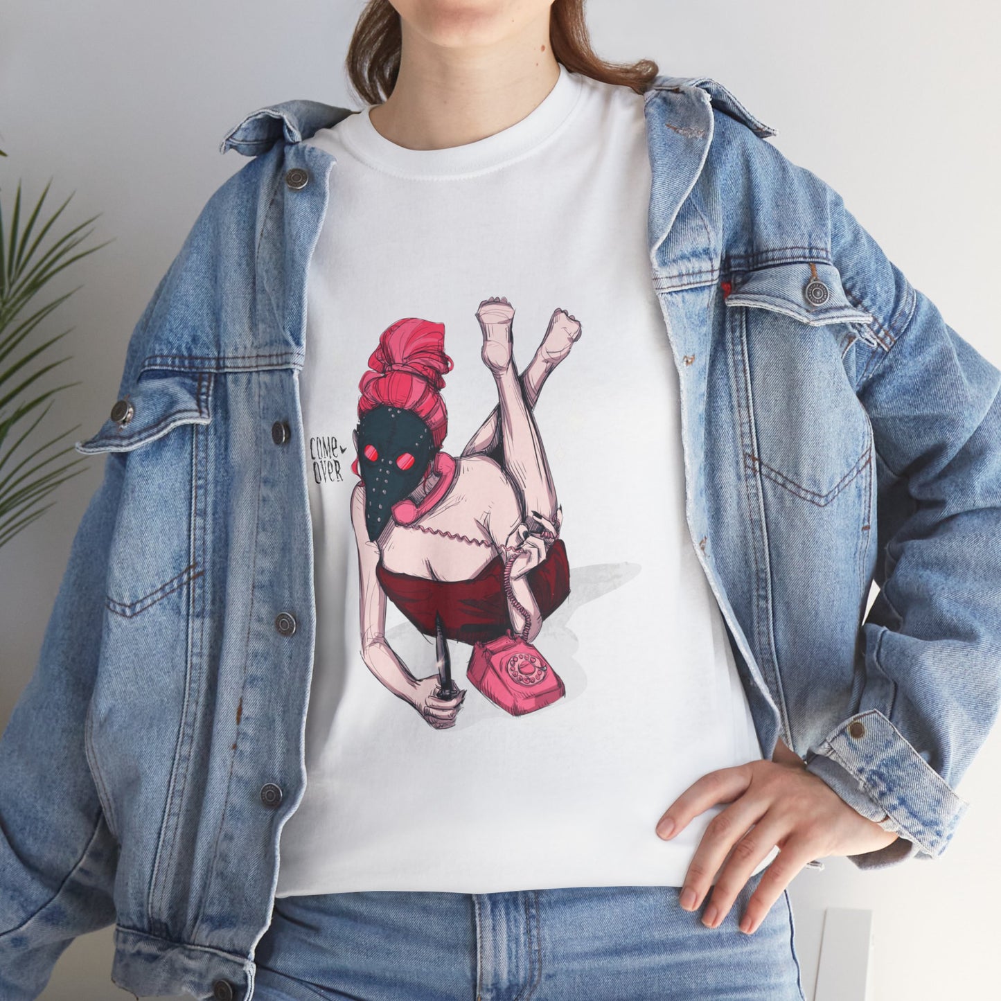 Come Over Unisex Heavy Cotton Tee