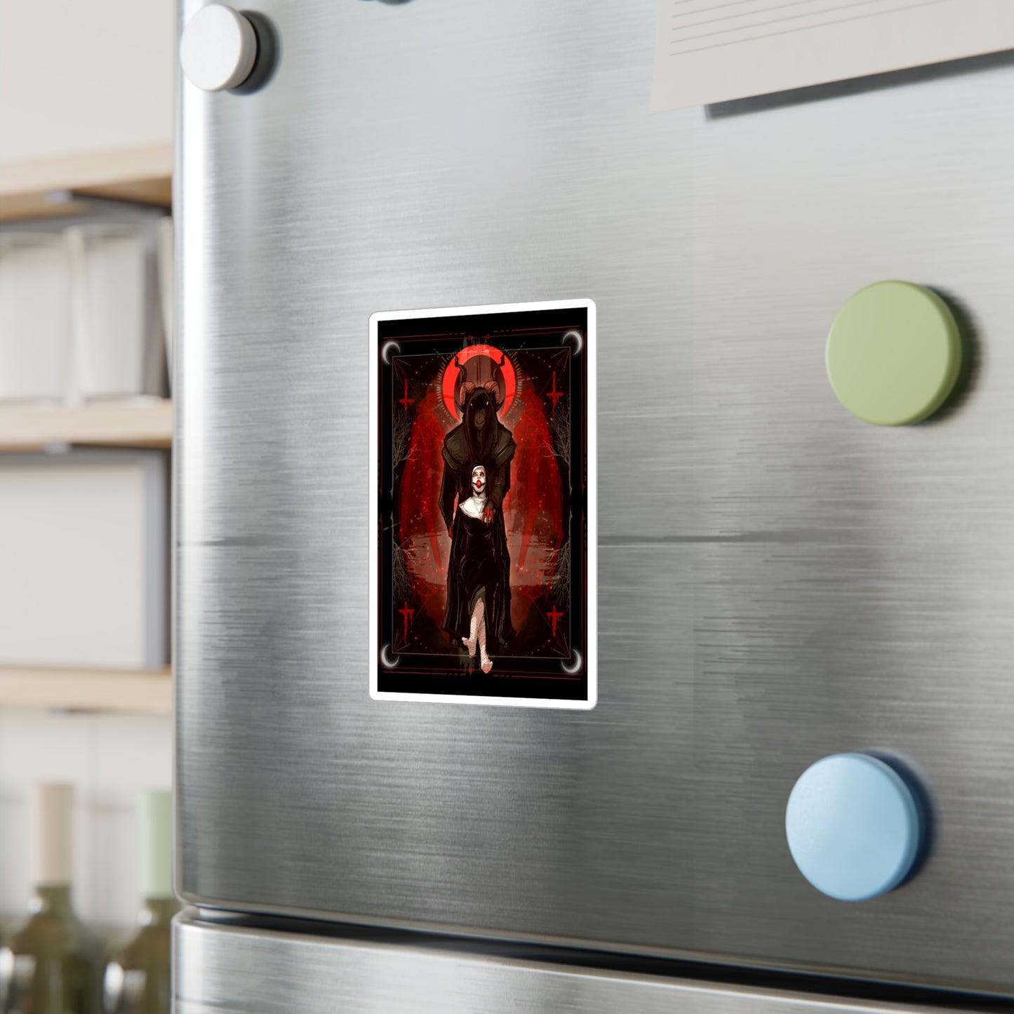 Today Satan Kiss-Cut Vinyl Decal