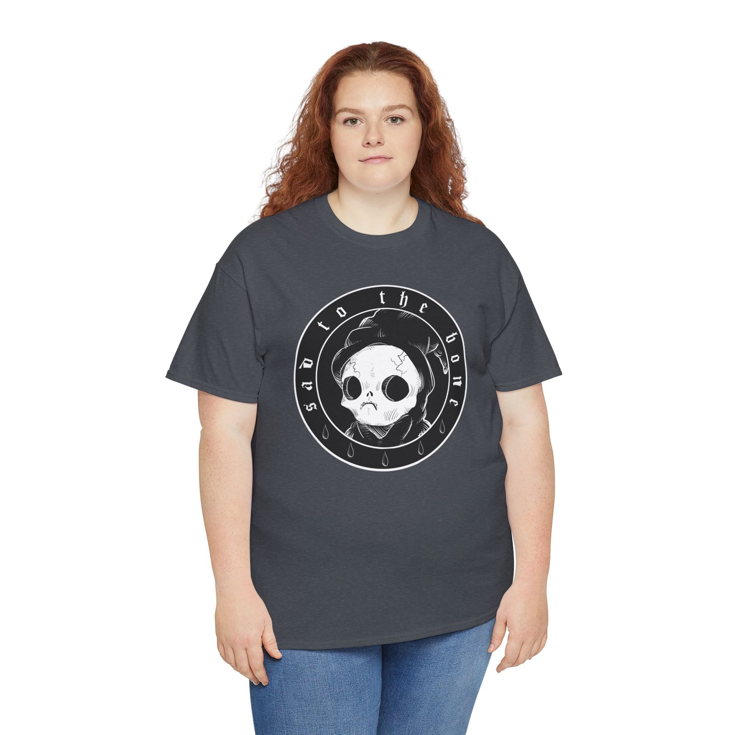 Sad To The Bone Unisex Heavy Cotton Tee