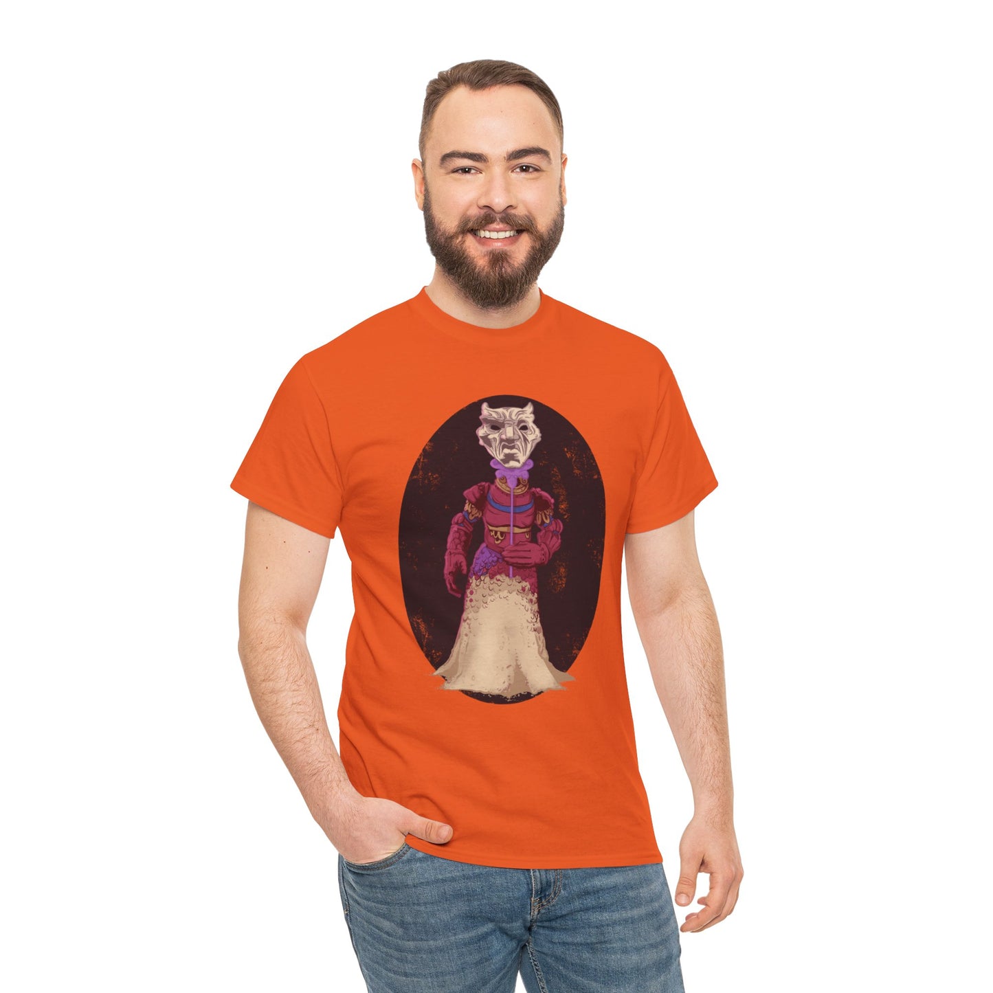 Mysterious Stranger Unisex Heavy Cotton Tee