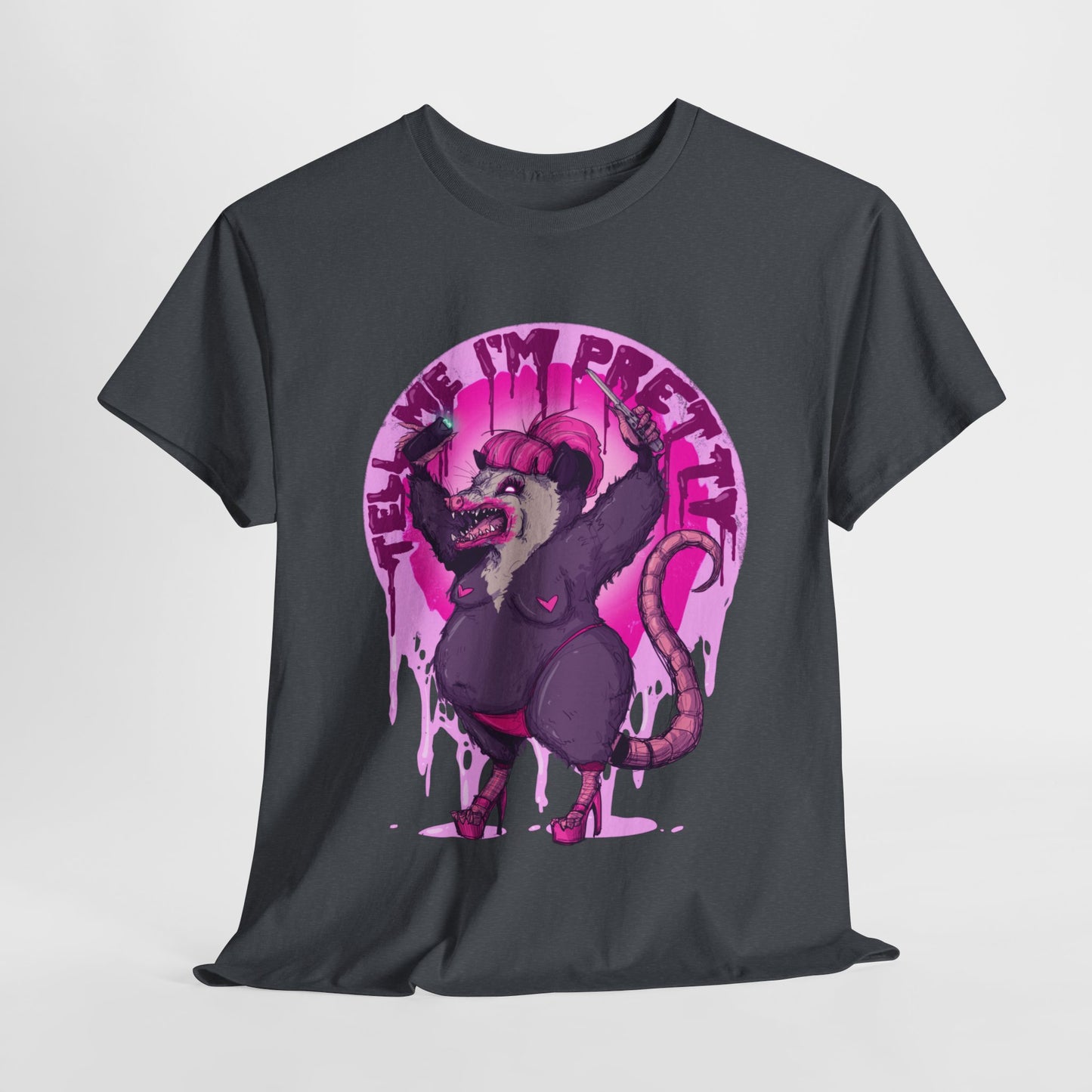 Pretty Opossum Unisex Heavy Cotton Tee