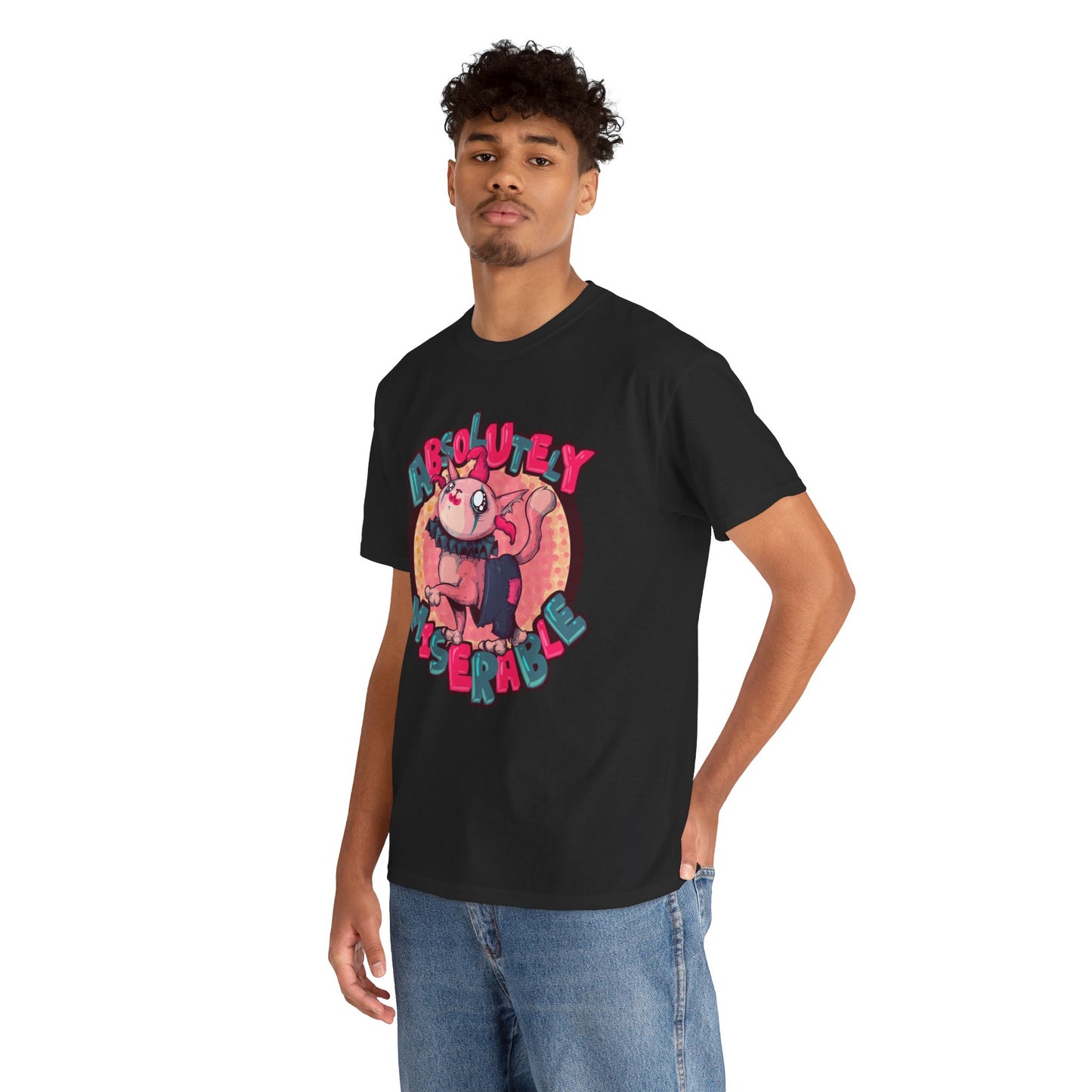 Absolutely Miserable Unisex Heavy Cotton Tee