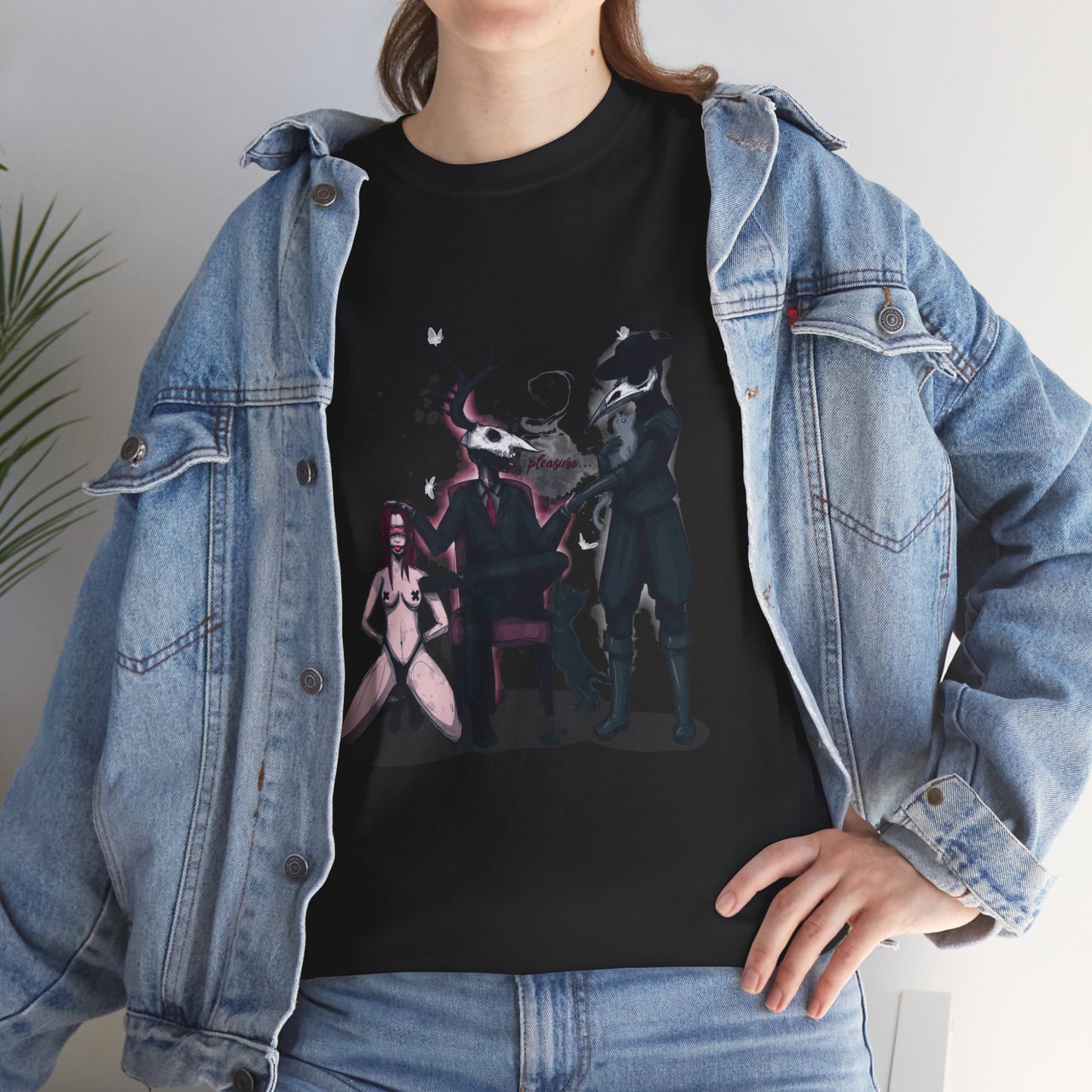 Deer Daddy / Nocturnal Unisex Heavy Cotton Tee