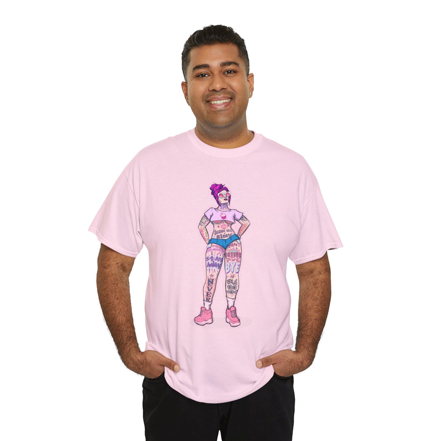 Antisocial Tattoos Unisex Heavy Cotton Tee