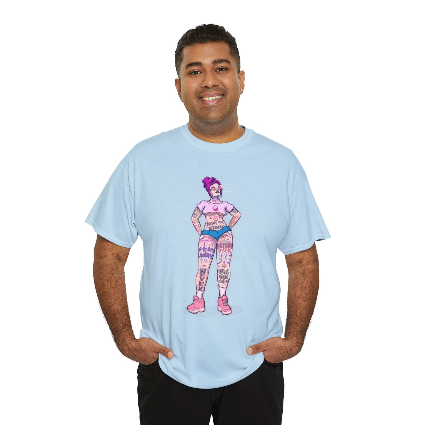 Antisocial Tattoos Unisex Heavy Cotton Tee