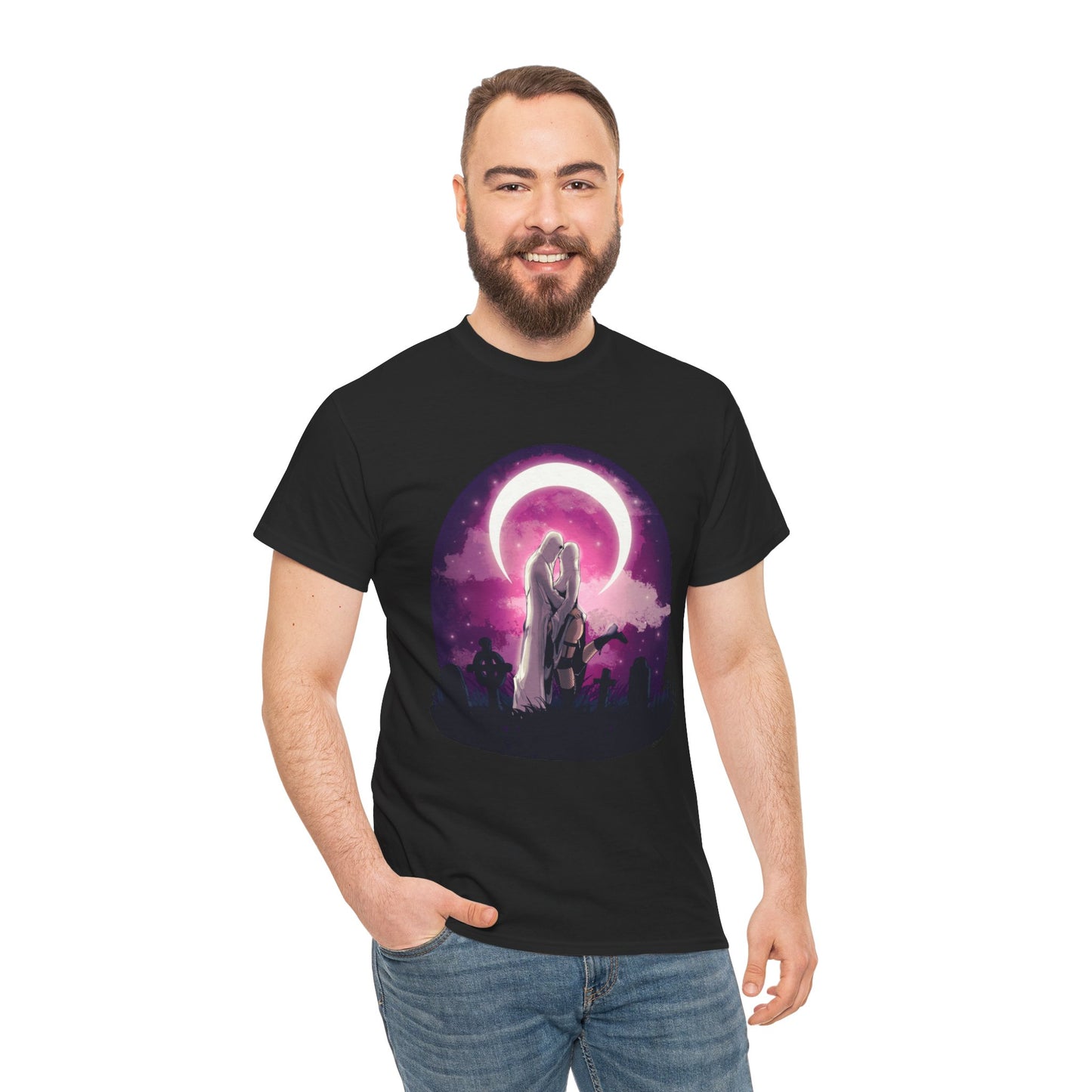 Spooky Date Unisex Heavy Cotton Tee