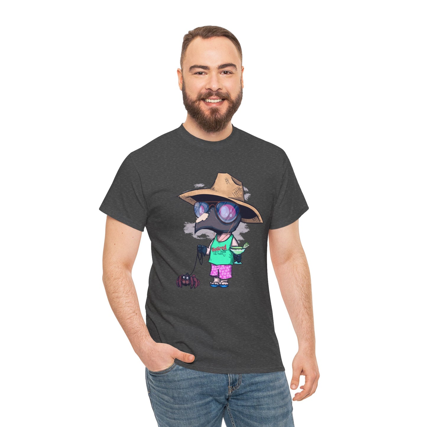 Plague Vacation Unisex Heavy Cotton Tee