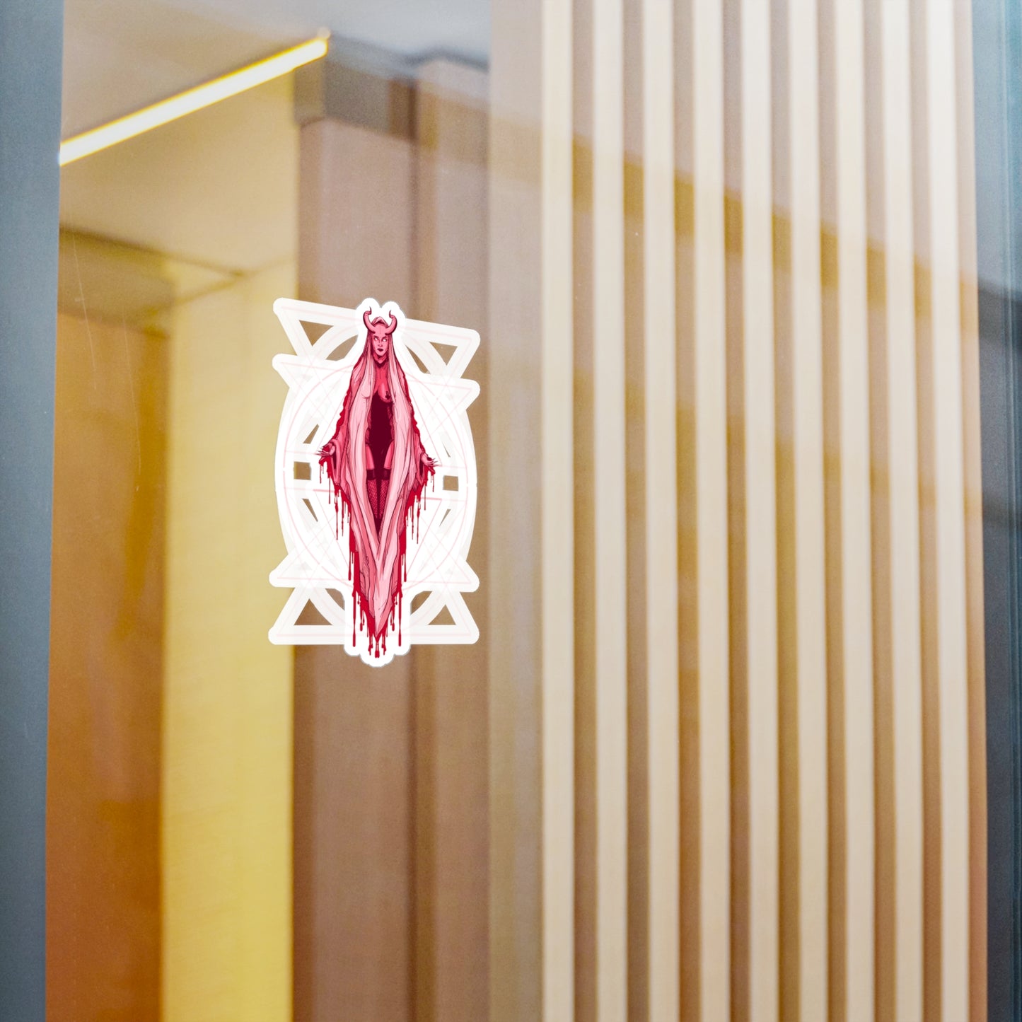 Vagina Mary Kiss-Cut Vinyl Decal