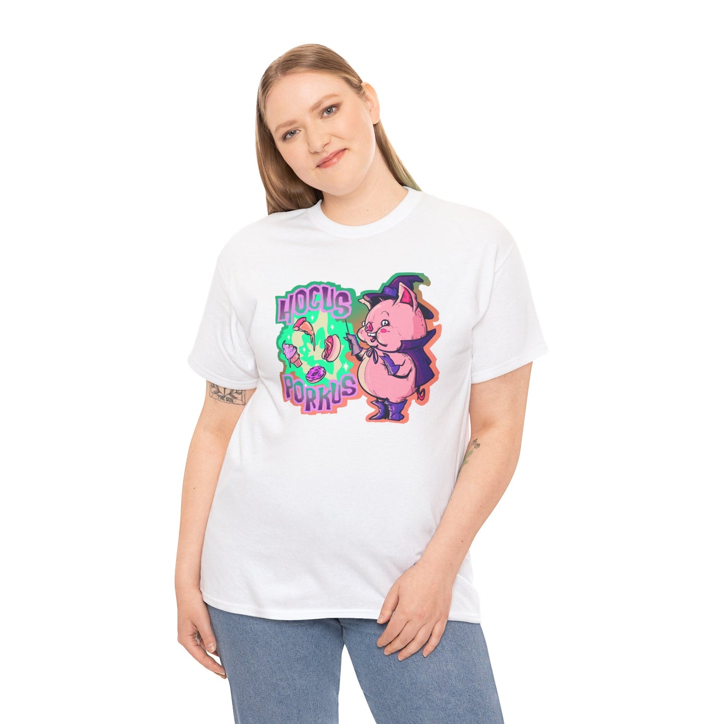 Hocus Porkus Unisex Heavy Cotton Tee