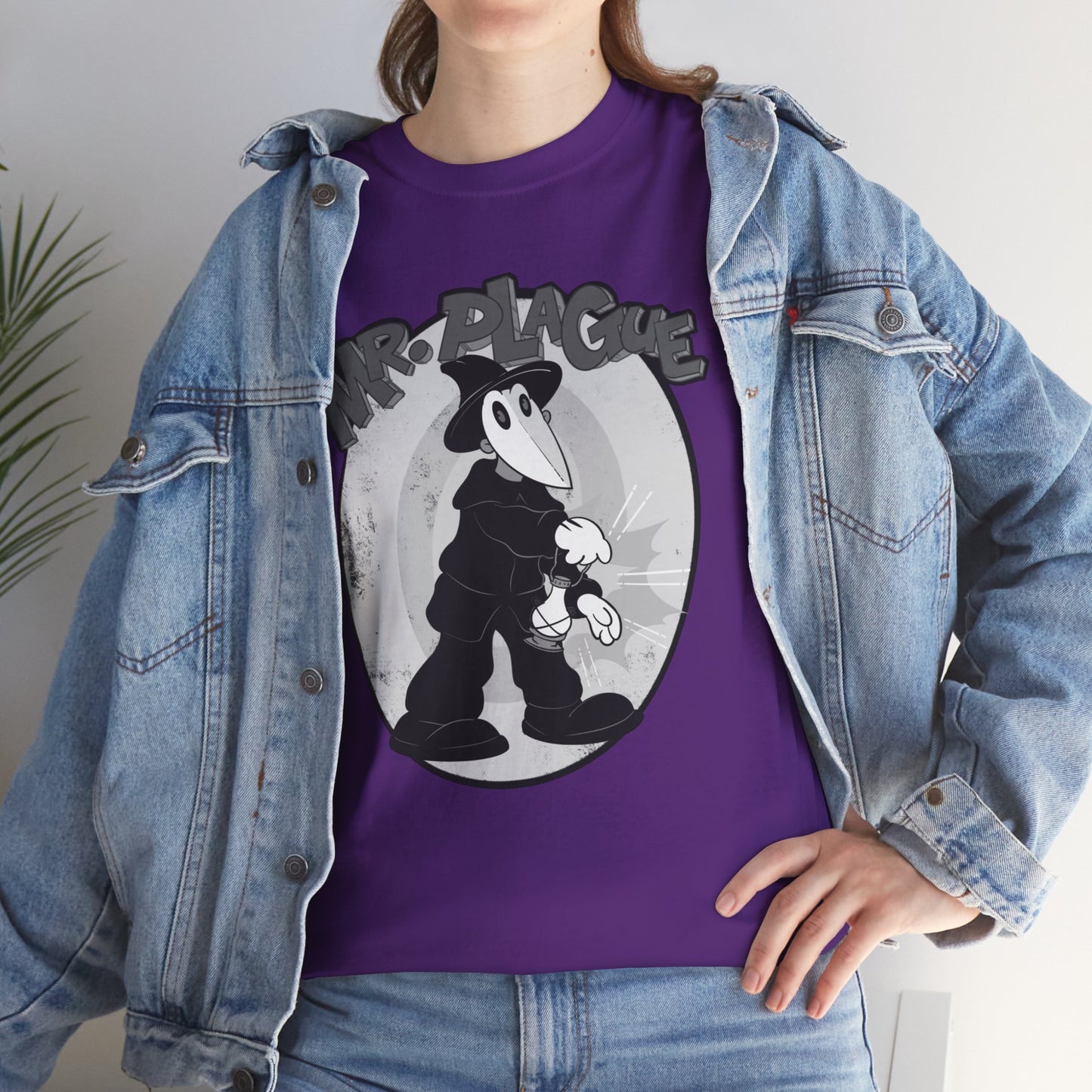 Mr. Plague Unisex Heavy Cotton Tee